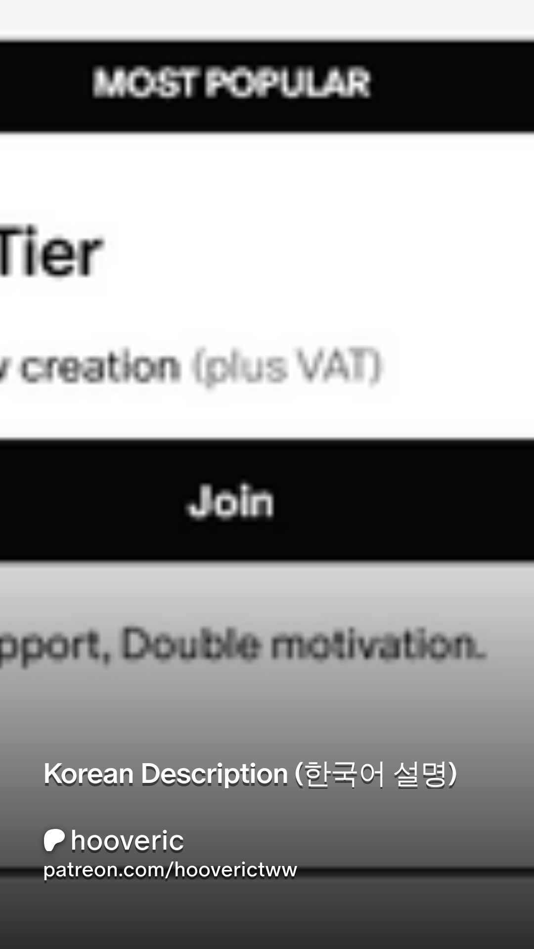 Korean Description (한국어 설명) | Patreon
