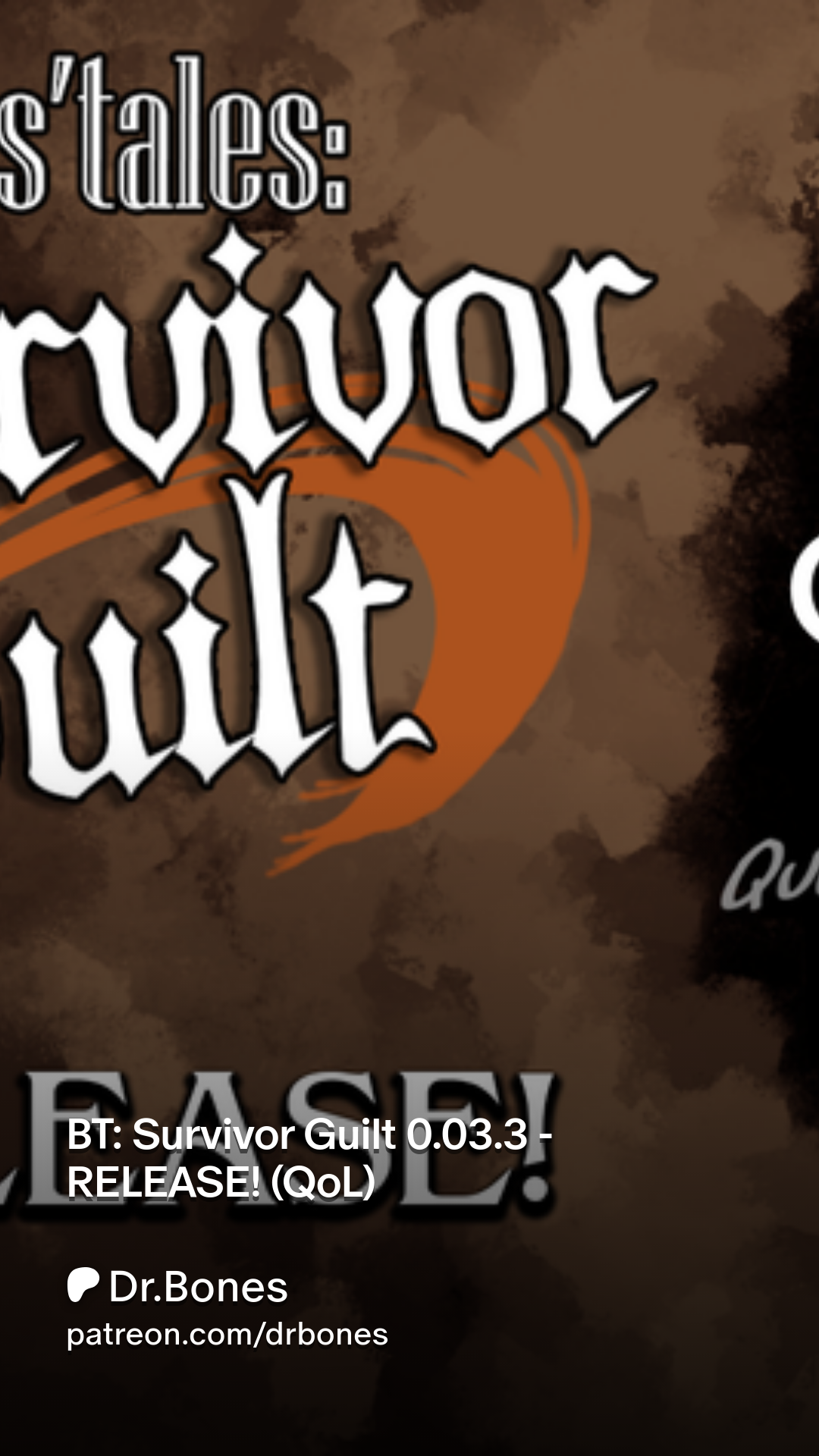 BT: Survivor Guilt 0.03.3 - RELEASE! (QoL) | Patreon