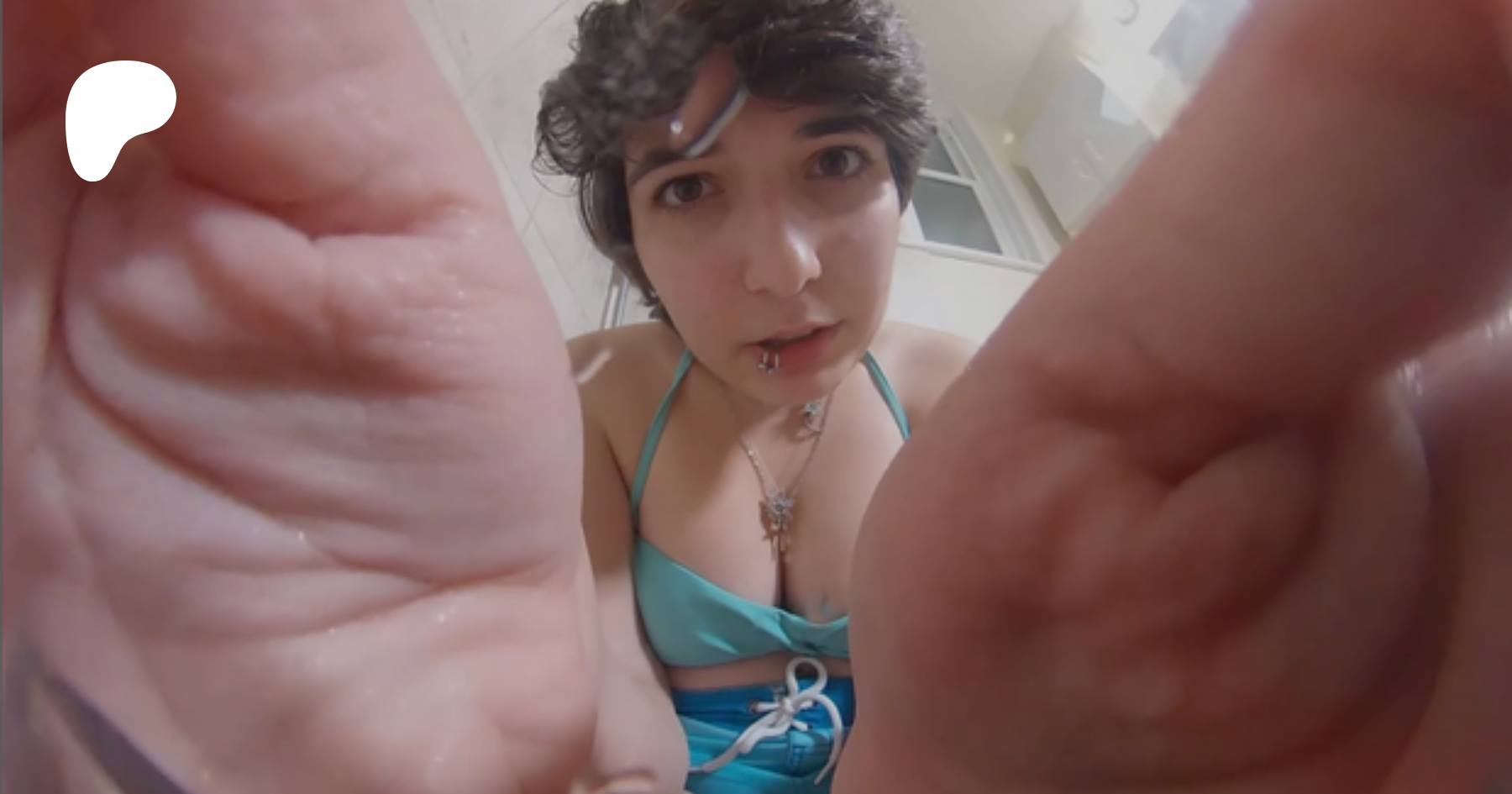 360 4K VR - Tormenting Kyle In The Bathtub POV and FX | Patreon