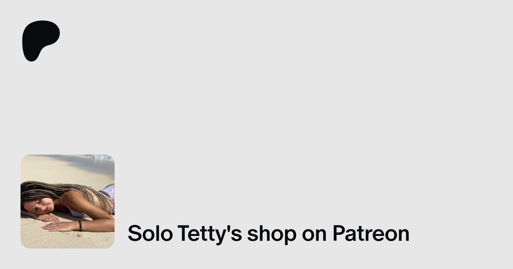 Solo Tetty | Hi🥰 Its my new page , welcome💋 | Patreon