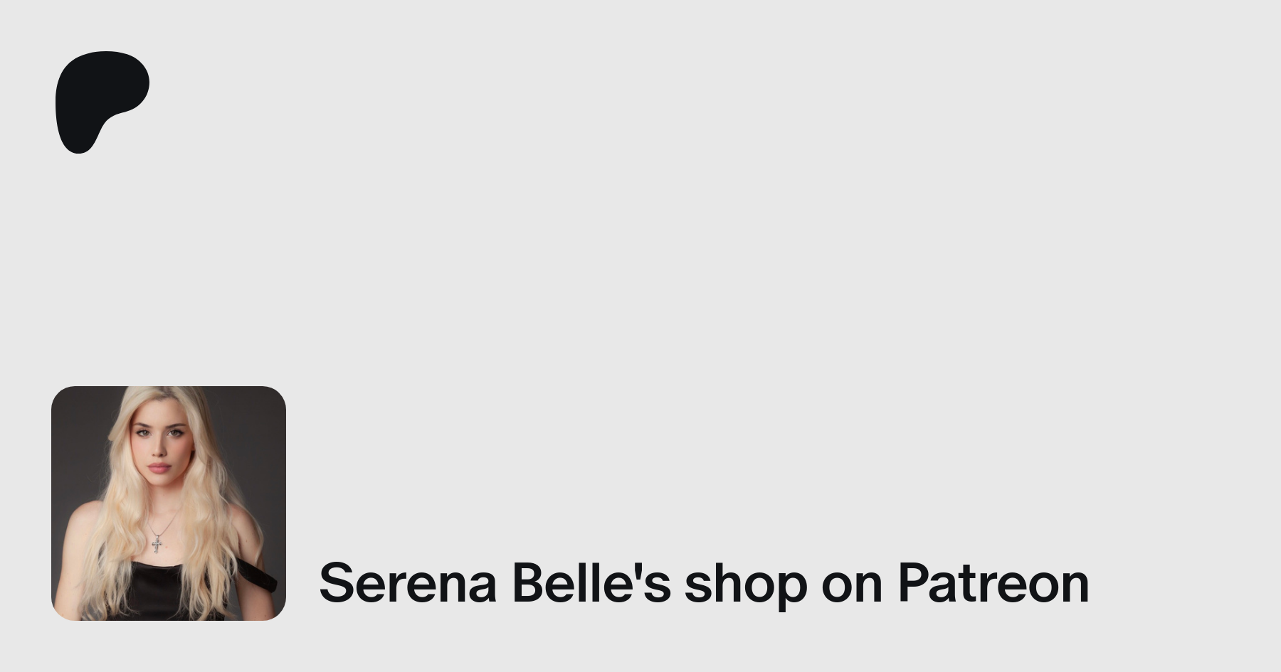 Serena Belle | creating music that makes you feel something | Patreon
