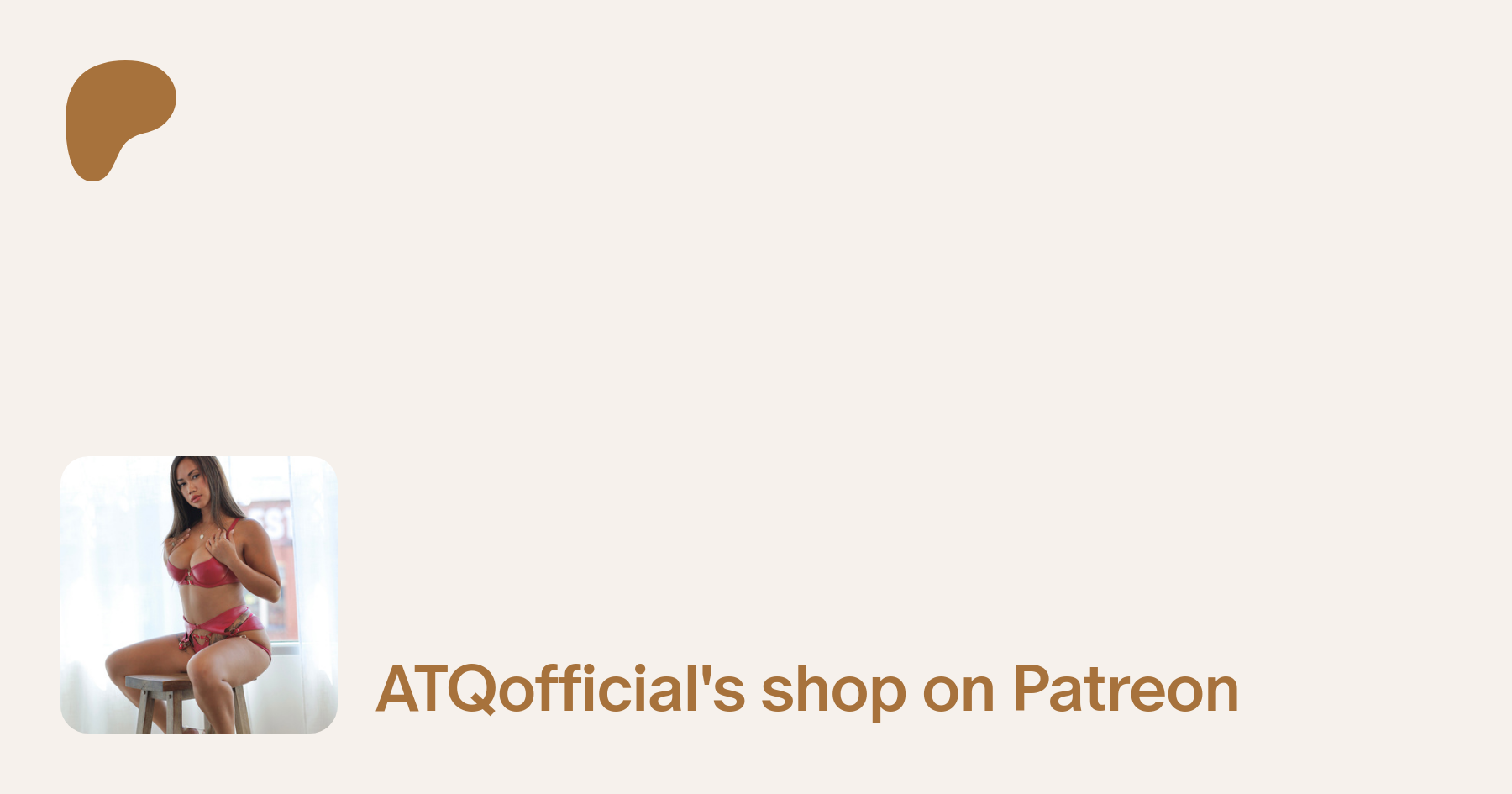 ATQofficial | Creating ALOT of Sexy content ^-^ | Patreon