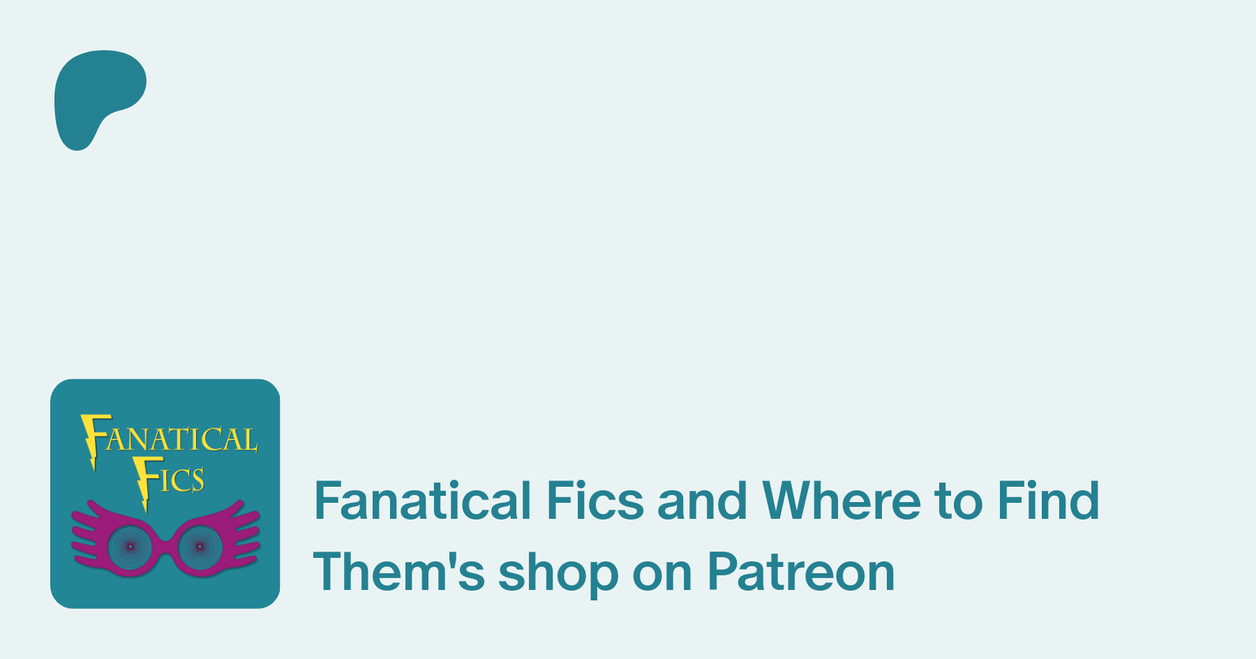 Fanatical Fics (@FanaticalFics) / X