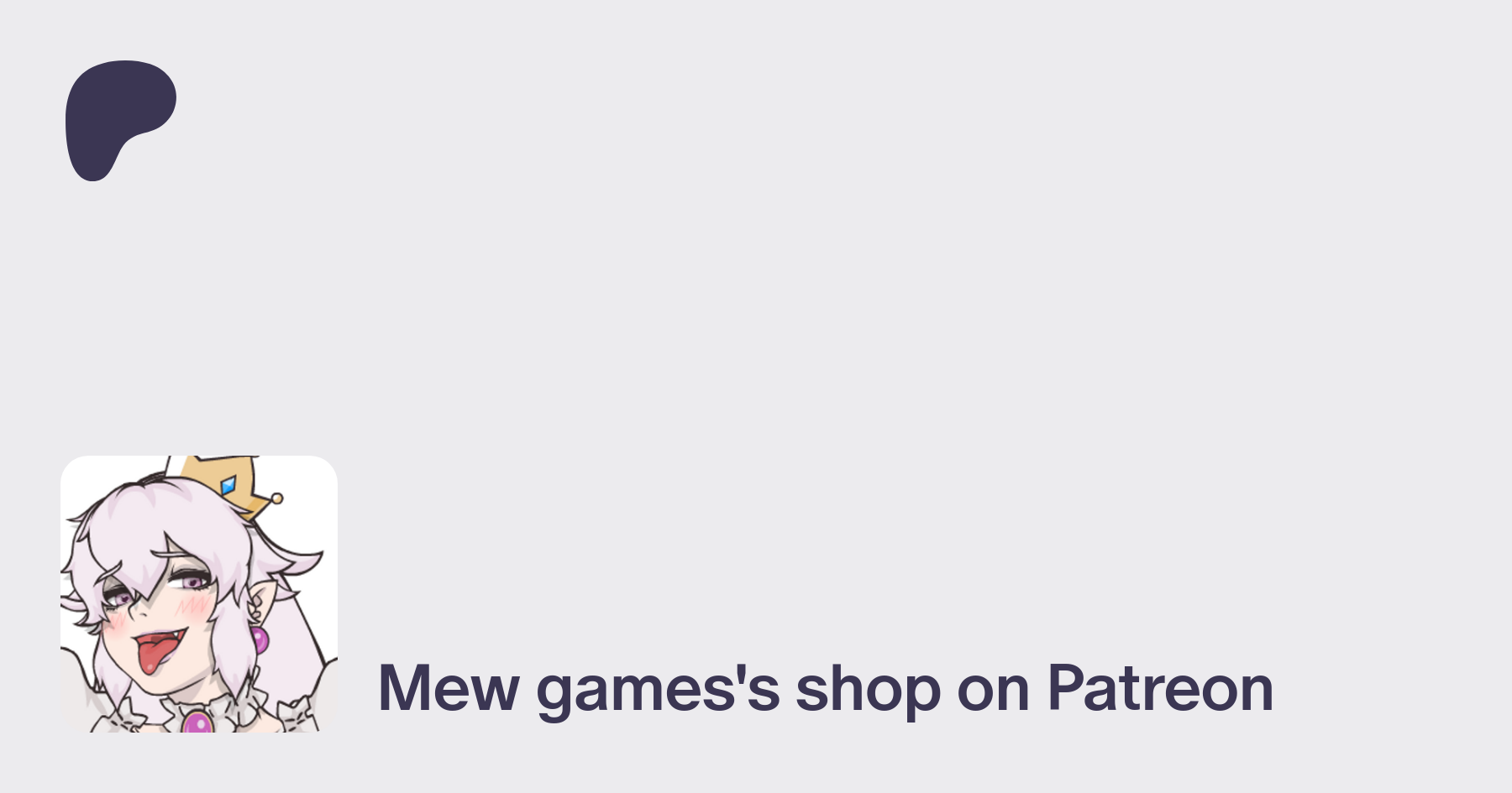Mew games | creating is creating Adult Games | Patreon