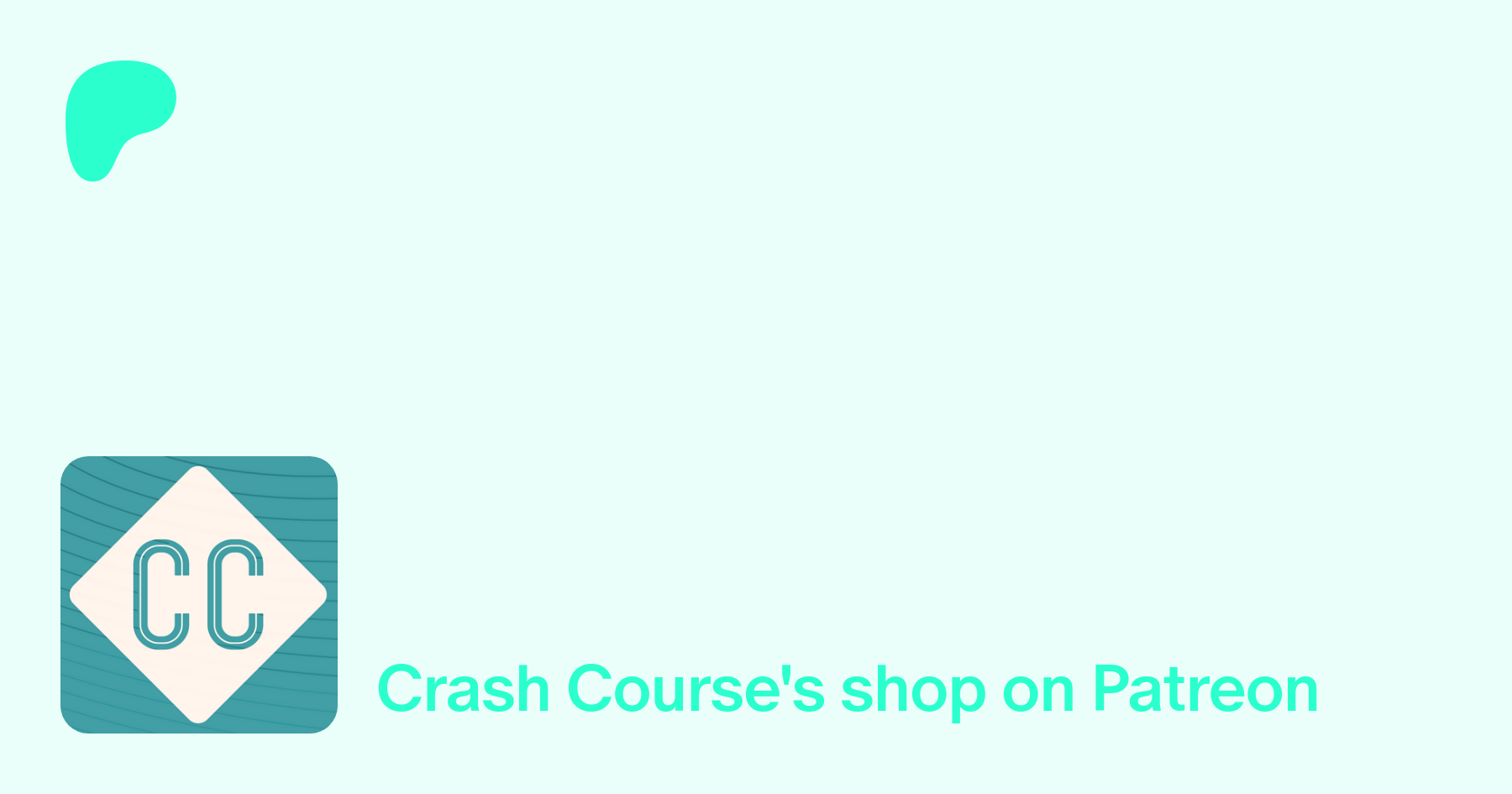 Crash Course | Creating free, high-quality educational videos | Patreon