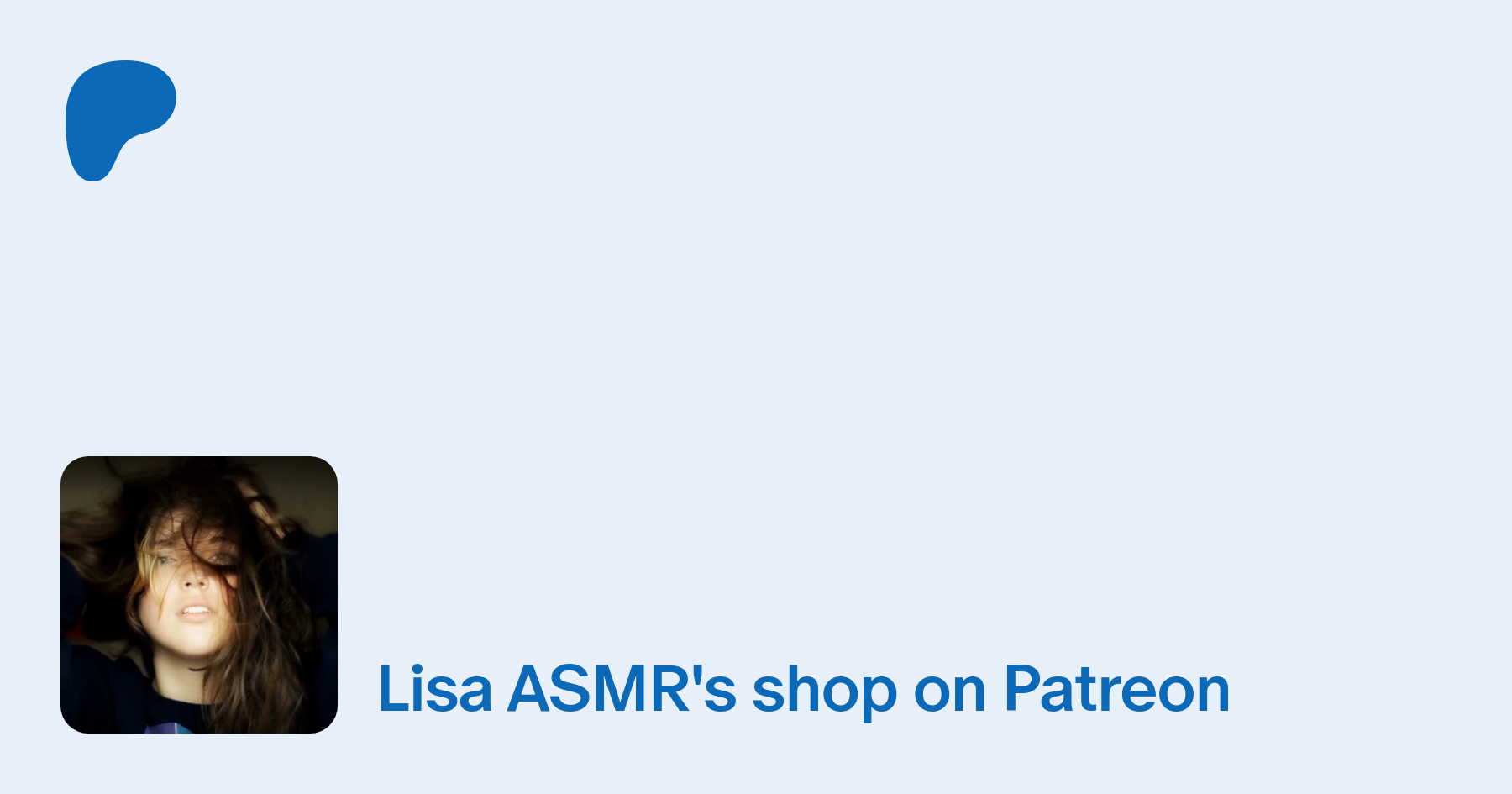 Lisa ASMR | creating ASMR Content | Patreon