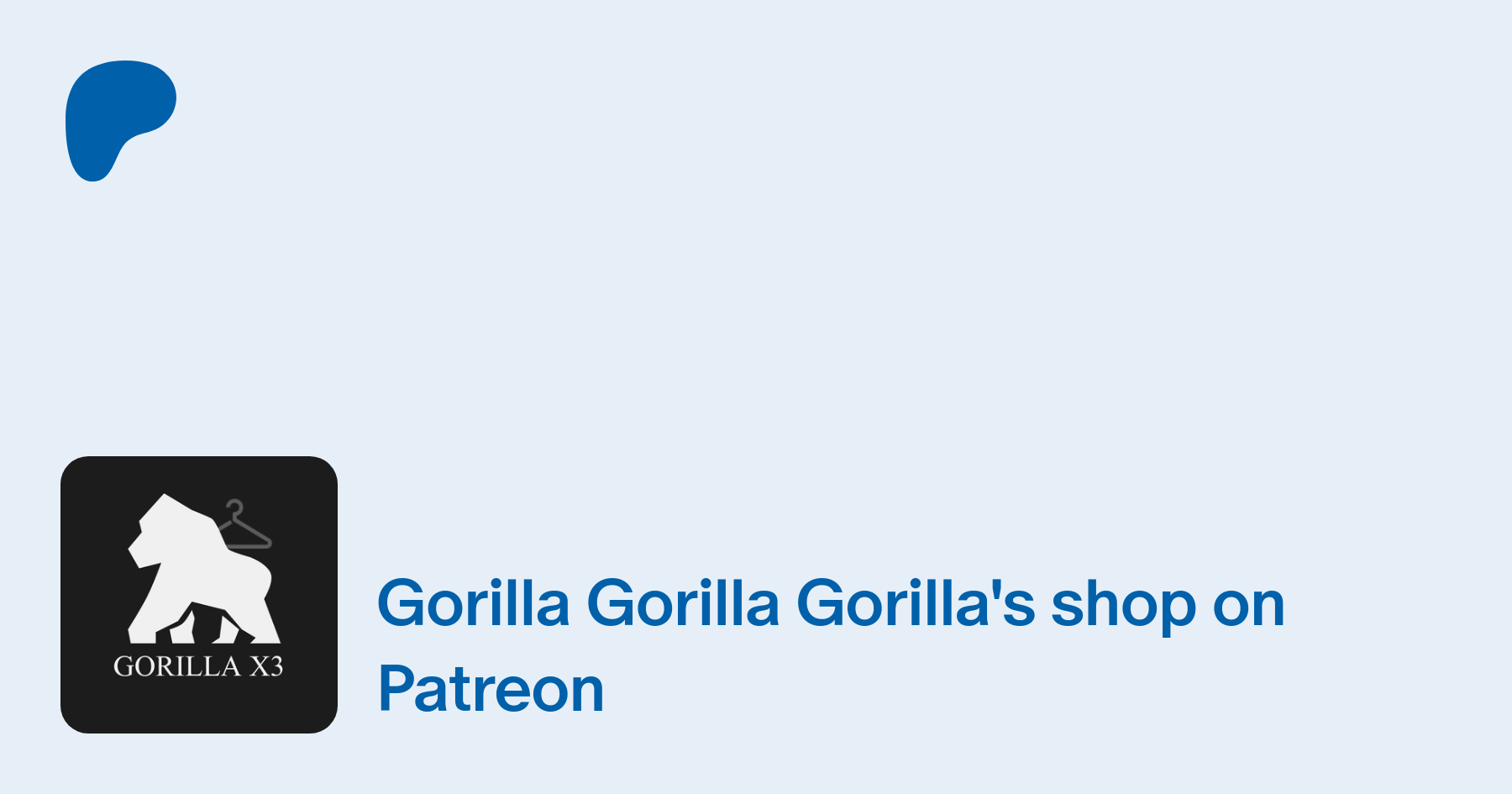 Gorilla Gorilla Gorilla | - 창작 분야: TS4CC | Patreon