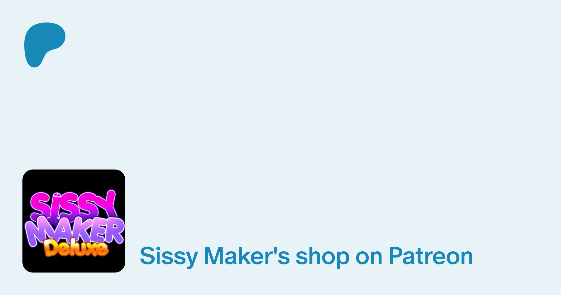 Sissy Maker | creating Adult Games | Patreon