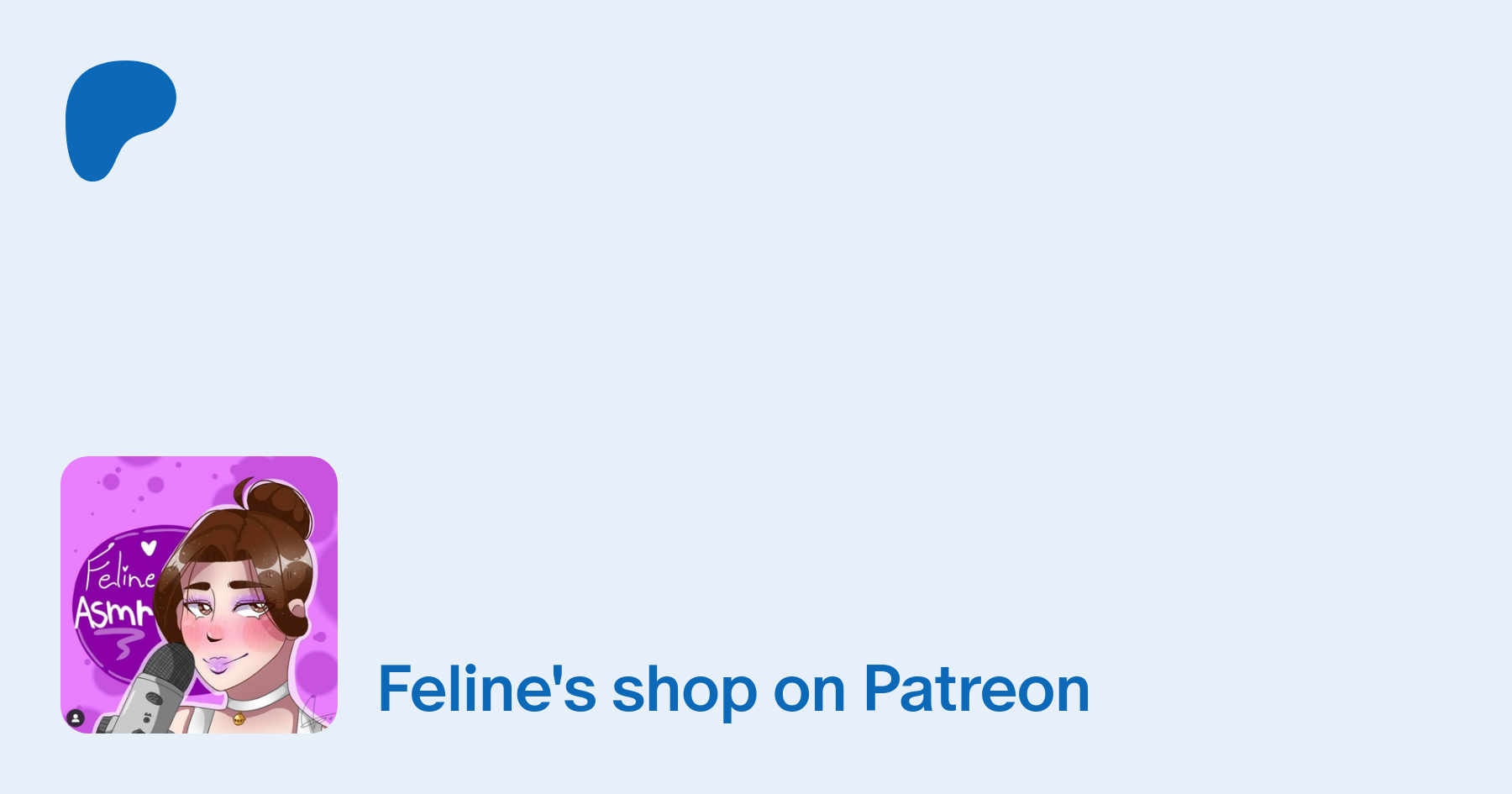 Feline | creating ASMR and loving content | Patreon