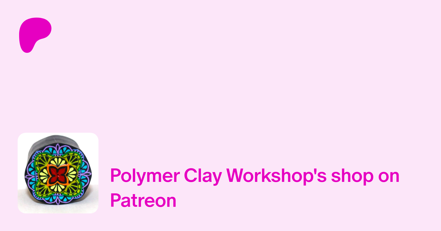 Polymer Clay Workshop, Polymer Clay Cane Tutorials and Cane Builder  Publication