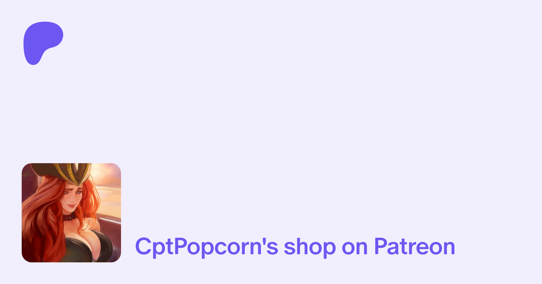 Cptpopcorn patreon