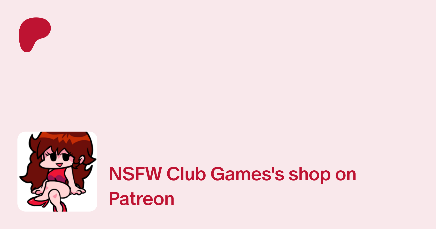 NSFW Club Games | creating adult parody games | Patreon