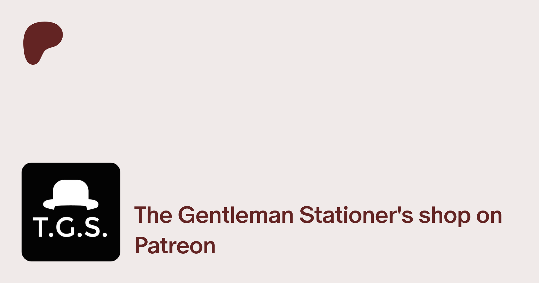 The Gentleman Stationer