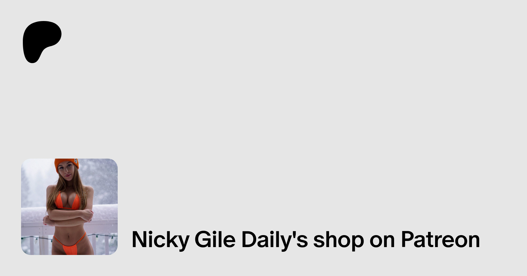 Nicky Gile Daily | creating the hottest online magazine featuring Instagram Star Ni | Patreon Nicky Gile Daily | creating the hottest online magazine featuring Instagram Star Ni | Patreon