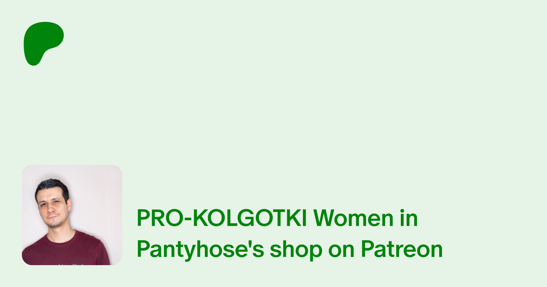 PRO-KOLGOTKI Women in Pantyhose | creating photography & video since 2008 |  Patreon