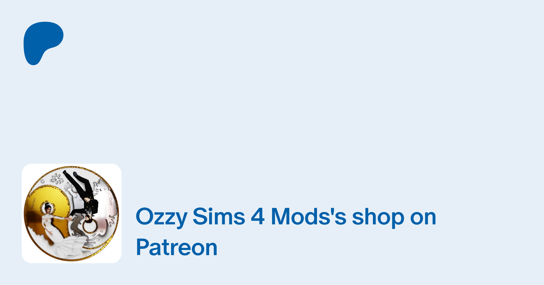 Ozzy Sims 4 Mods | creating MODS ,SIMS4 ANIMATIONS AND CUSTOM CONTENT TO  ENHANCE GA | Patreon