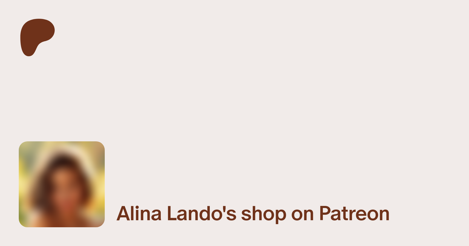 Alina Lando | creating photos | Patreon