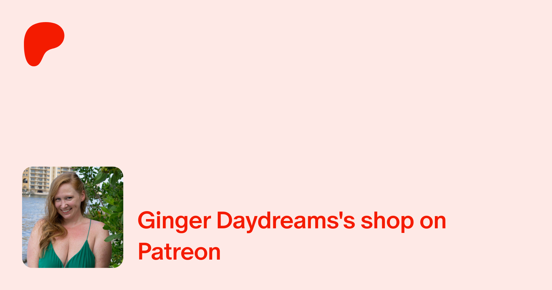 Ginger Daydreams | Creating Photos, fun and sexiness! | Patreon