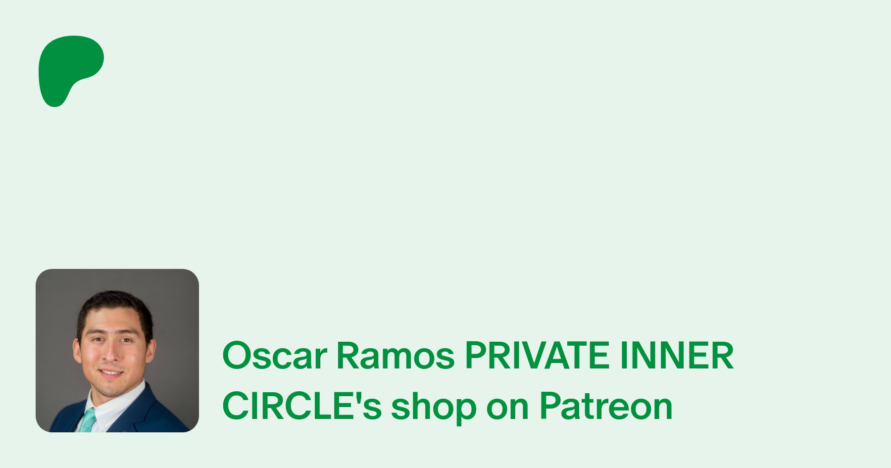 Oscar Ramos PRIVATE INNER CIRCLE | Crypto | Web3 | Blockchain Content |  Patreon