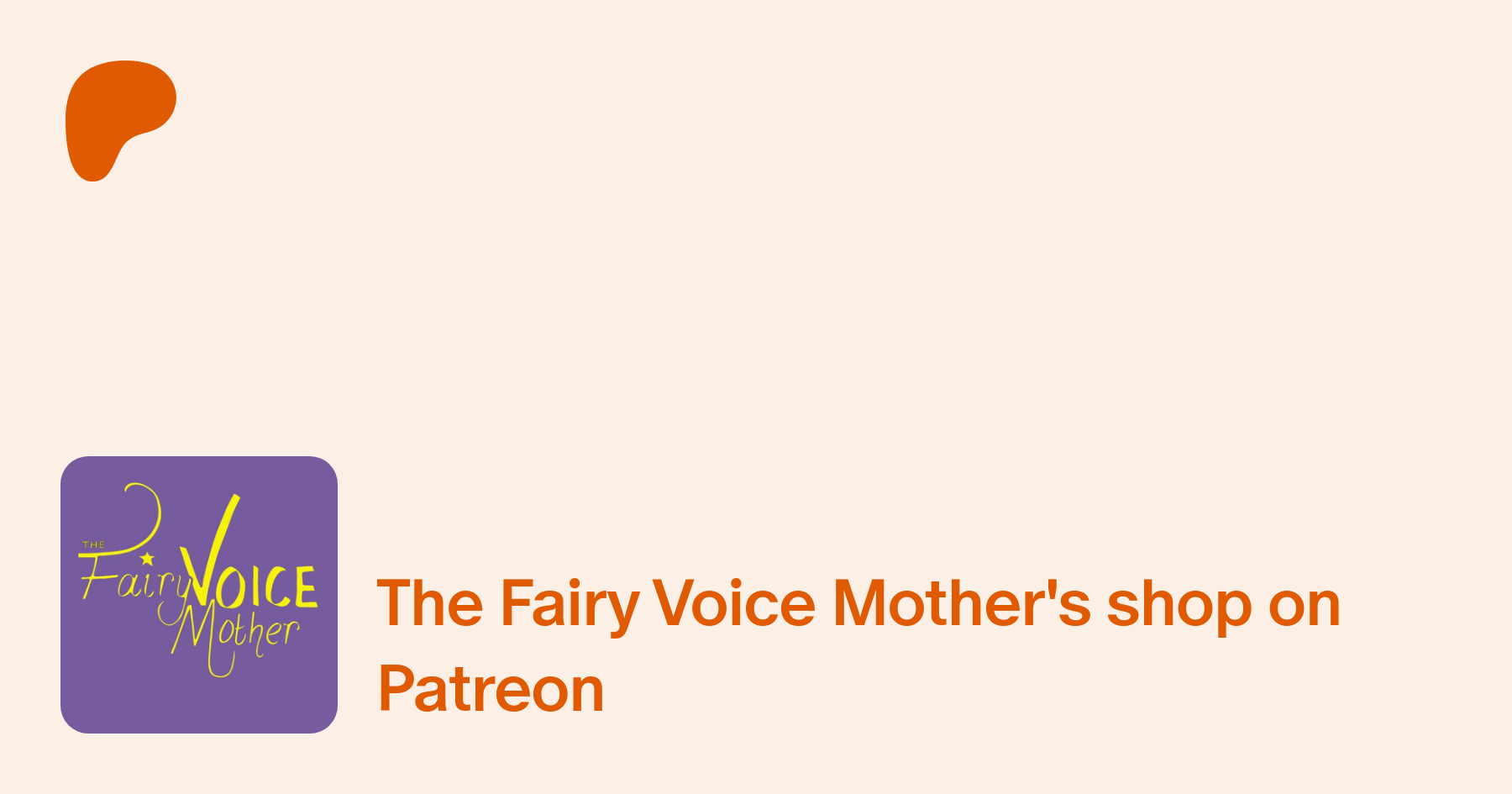 The Fairy Voice Mother | creating Vocal Coaching Videos | Patreon