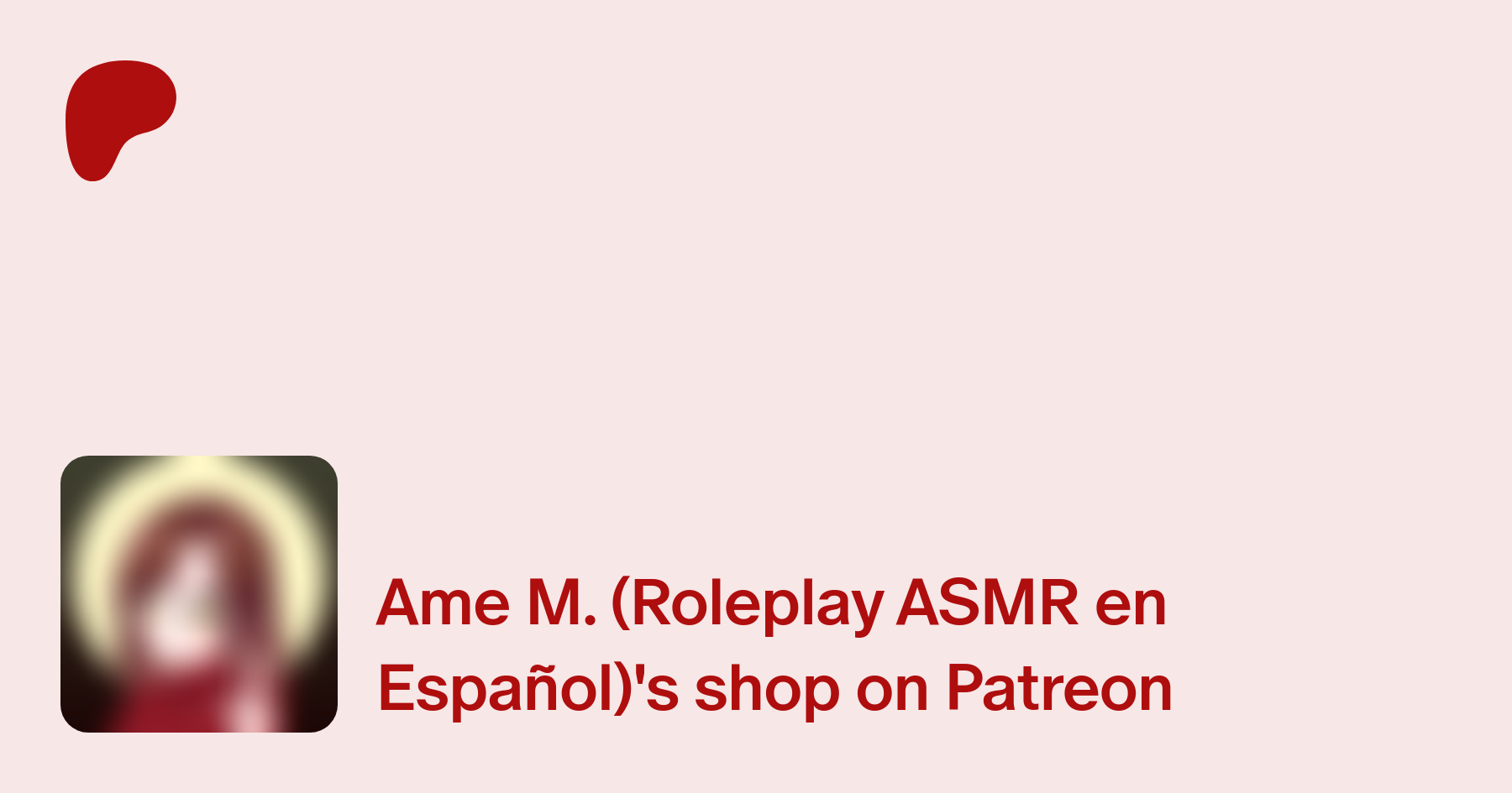 Ame M. (Roleplay ASMR en Español) | creando ASMR | Patreon