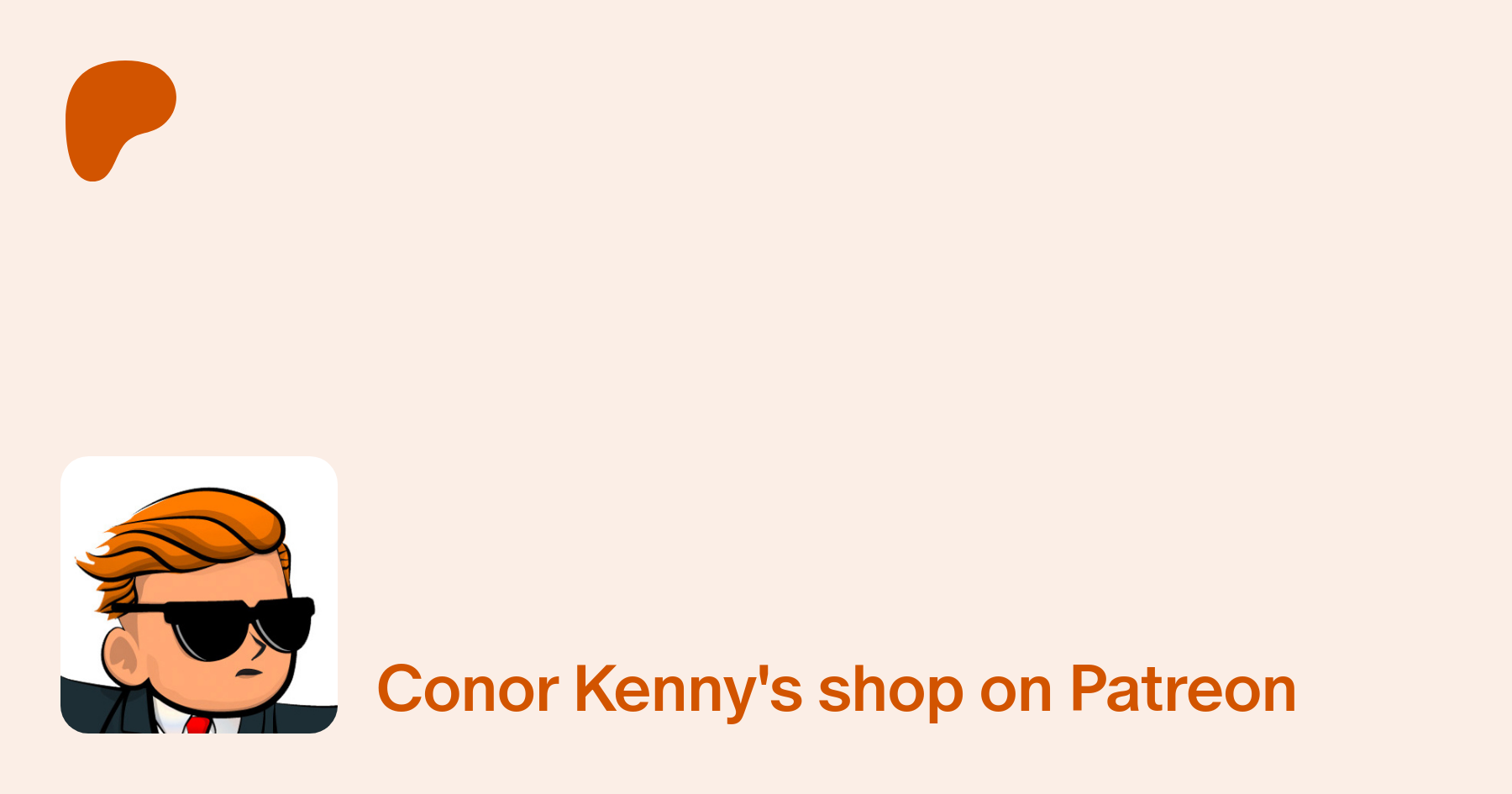 Conor Kenny | creating Videos | Patreon