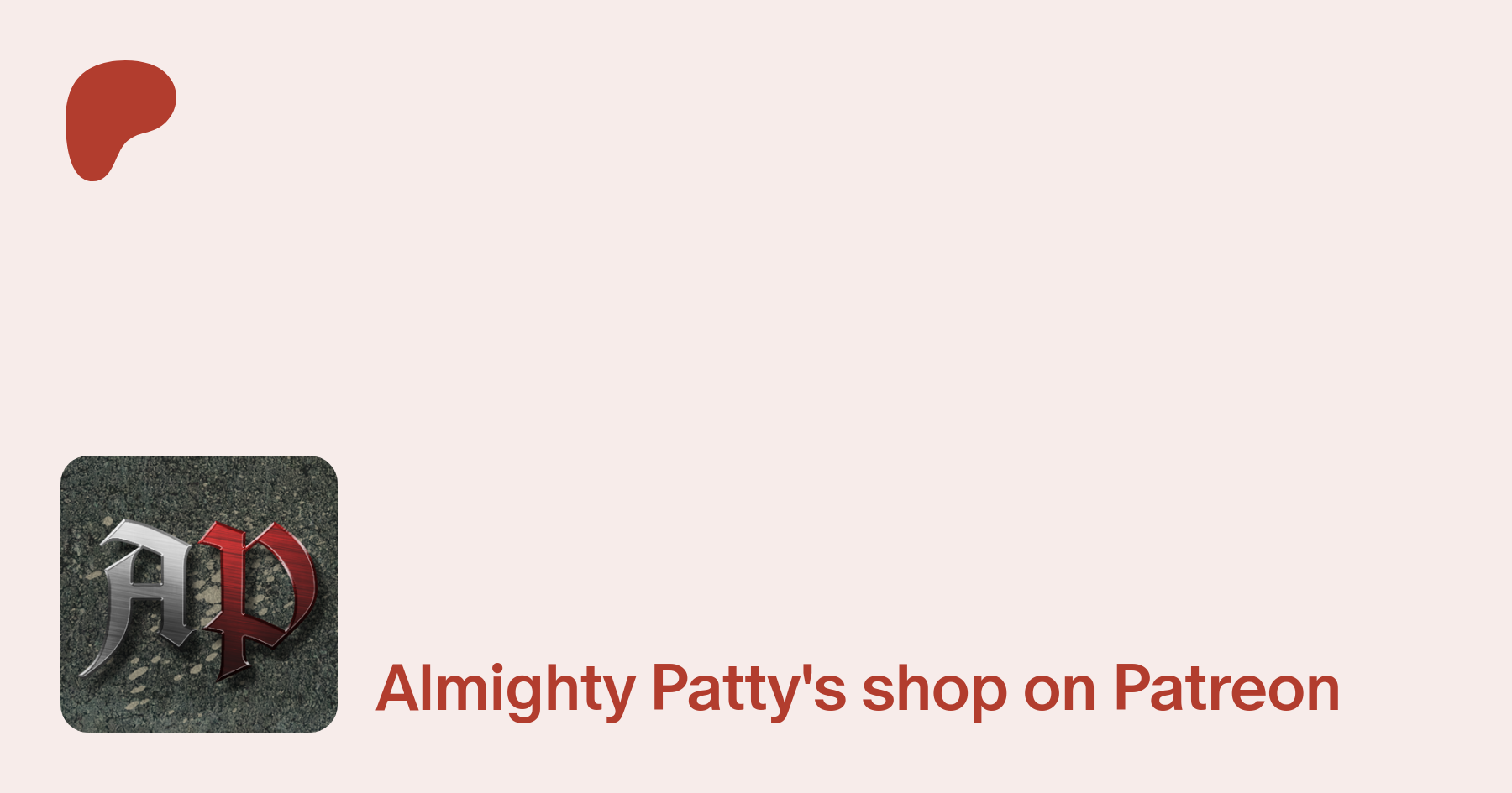 Almighty Patty | creating 3D animations for your viewing pleasure! | Patreon