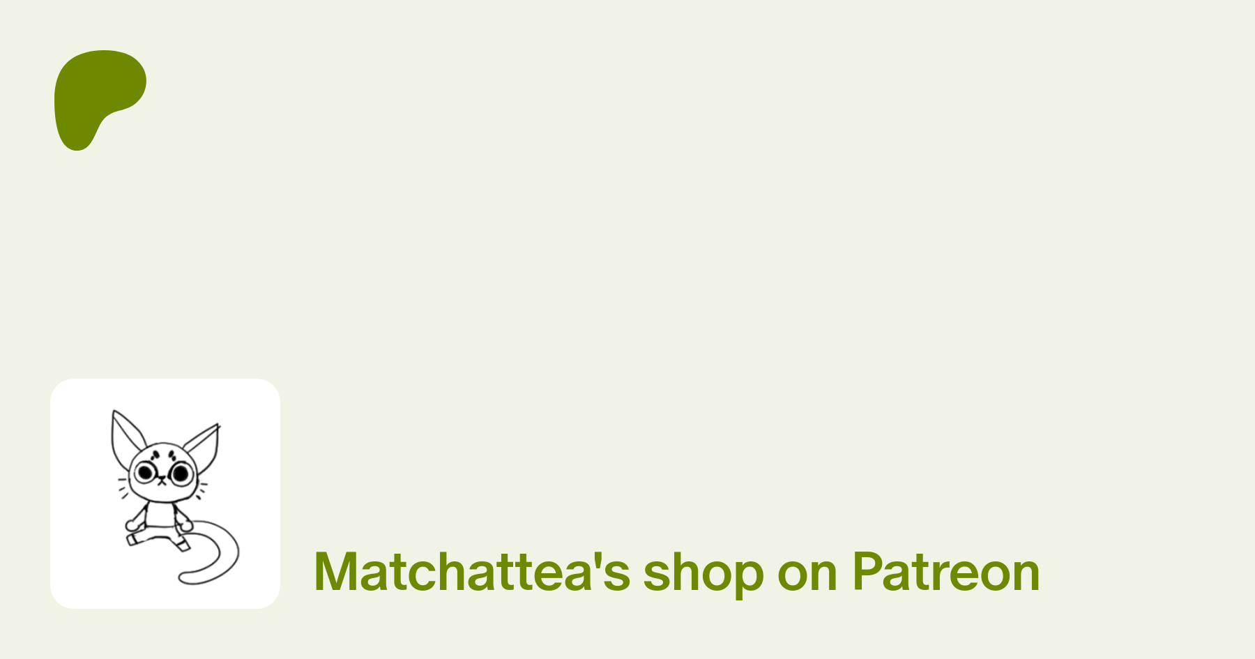 Matchattea patreon