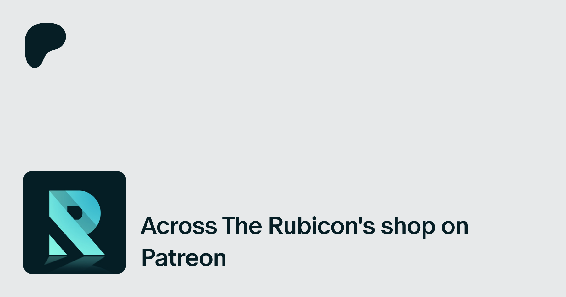 Across The Rubicon | 🥇 Conquer the Web 3 Revolution | Patreon