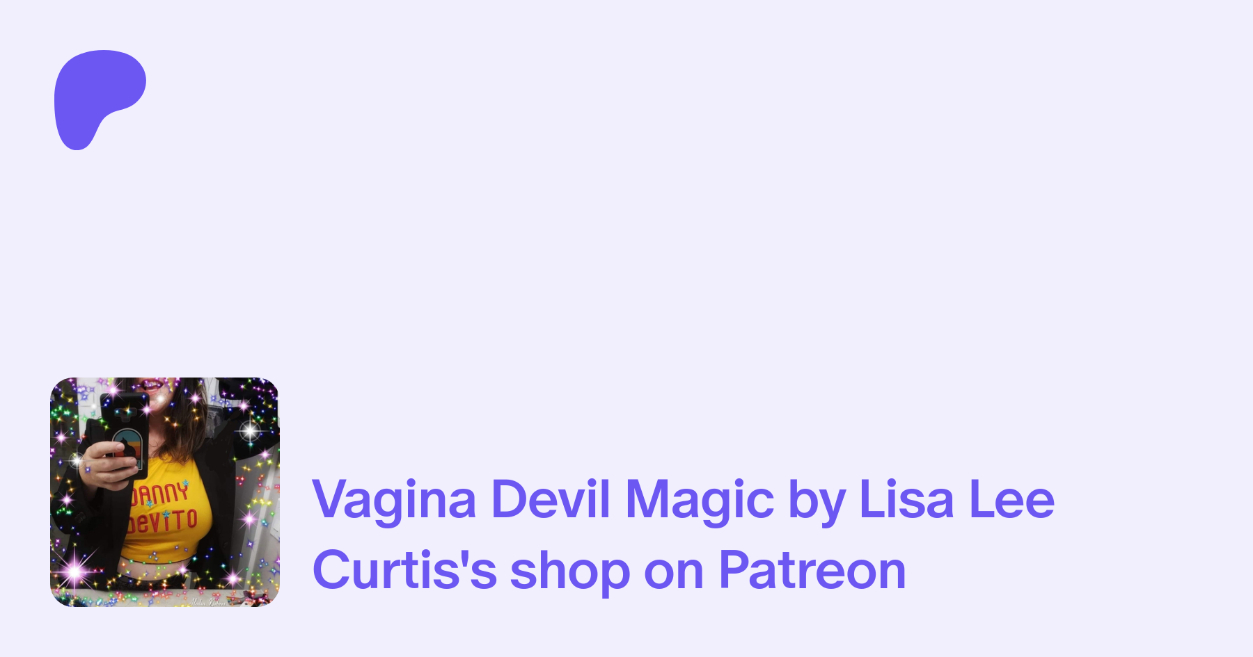 Vagina Devil Magic by Lisa Lee Curtis | Brief bios of badass bitches...and  other cool shit. | Patreon