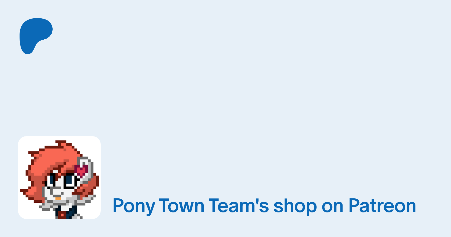 Pony Town Team | Creating Pony Town | Patreon