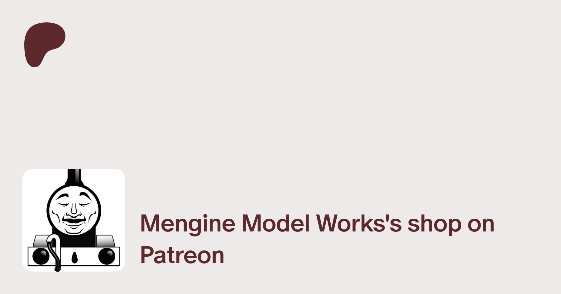 Mengine Model Works, creating 3D Models & Trainz Content