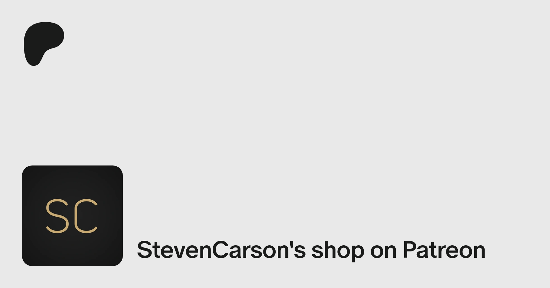 StevenCarson | Creating 3D Images | Patreon