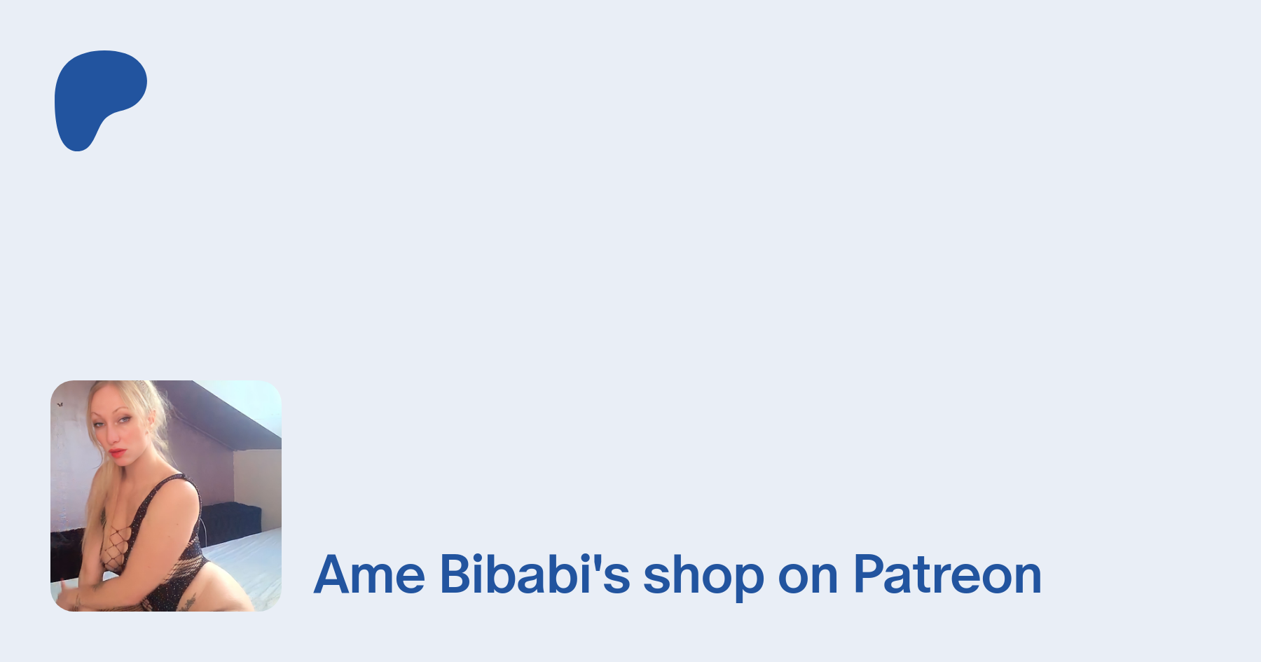 Ame Bibabi | Patreon