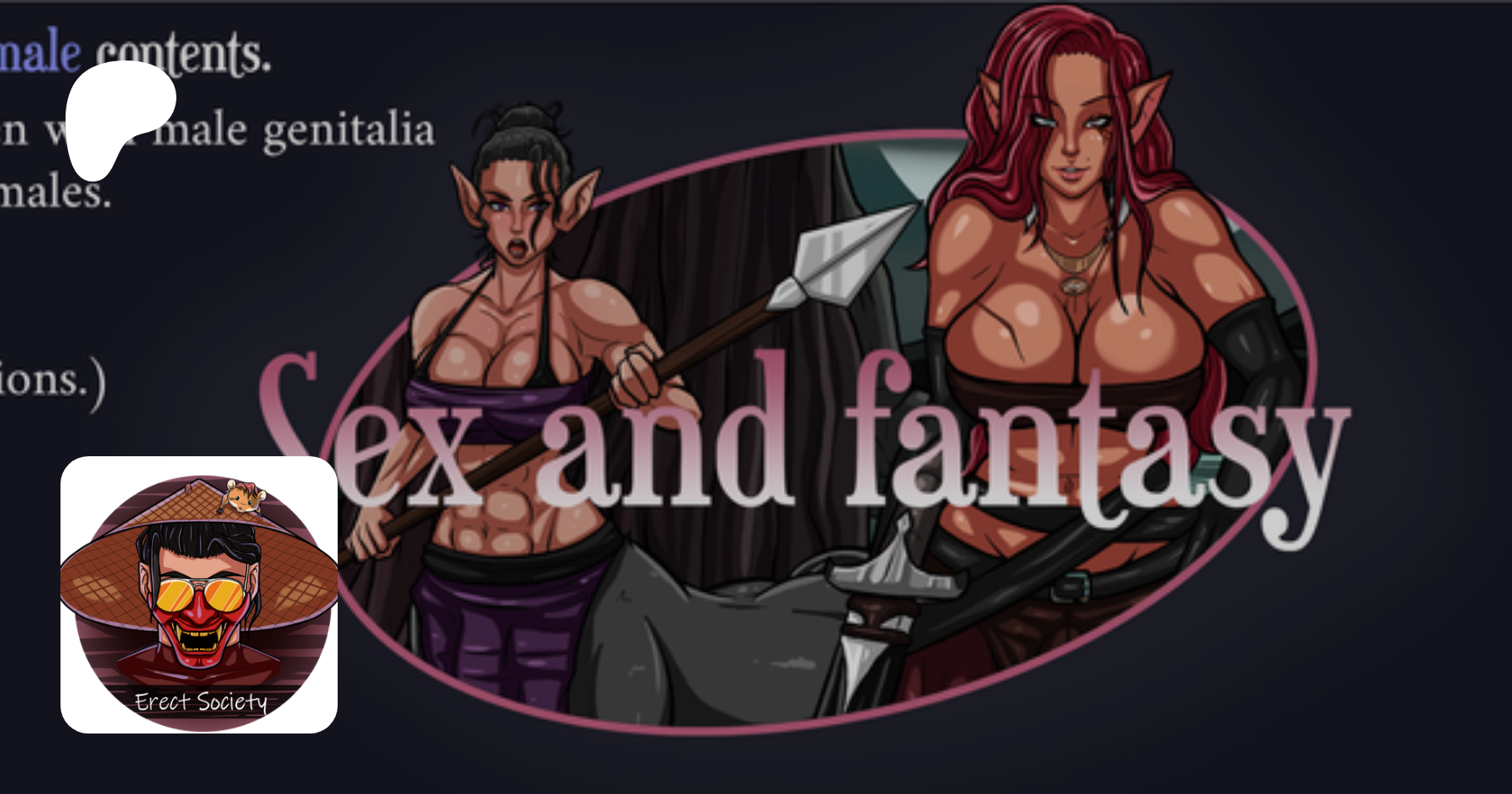 ErectSociety | creando Visual Novel, Futanari Contents | Patreon