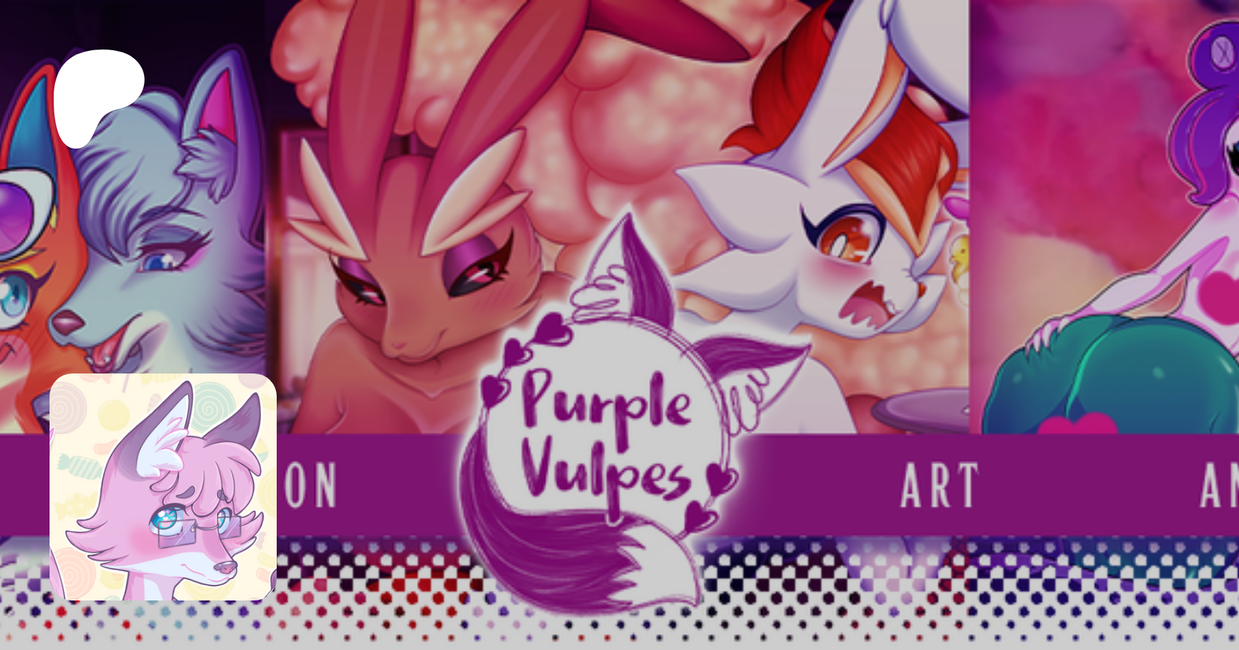 Purple vulpes