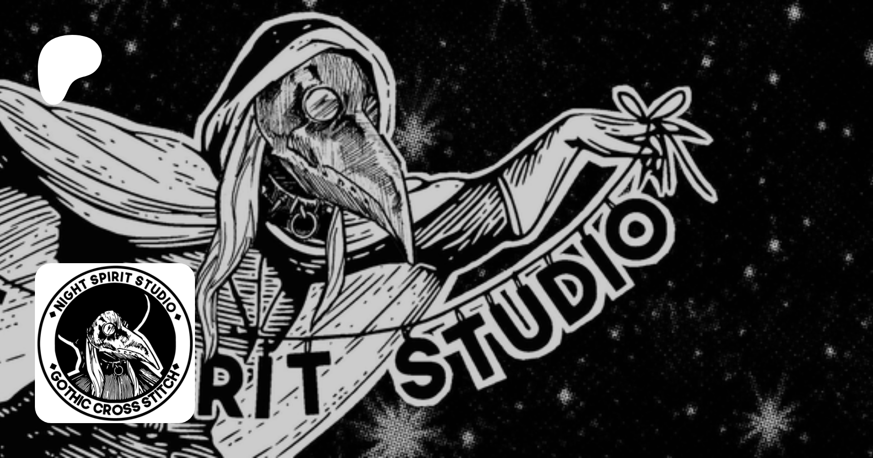 Gold Gothic Embroidery and Cross Stitch Scissors | Night Spirit Studio