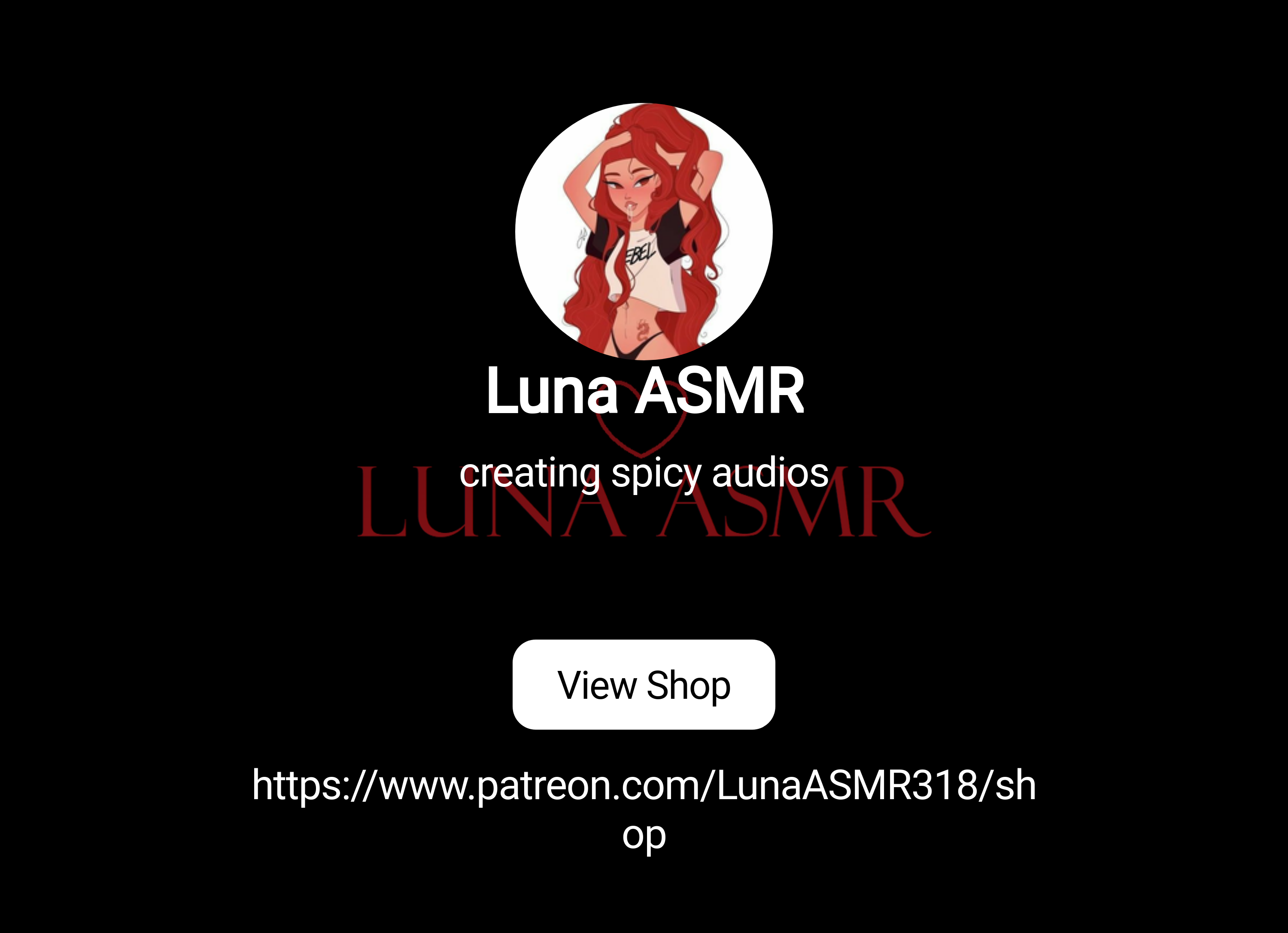 Luna ASMR | creating spicy audios | Patreon