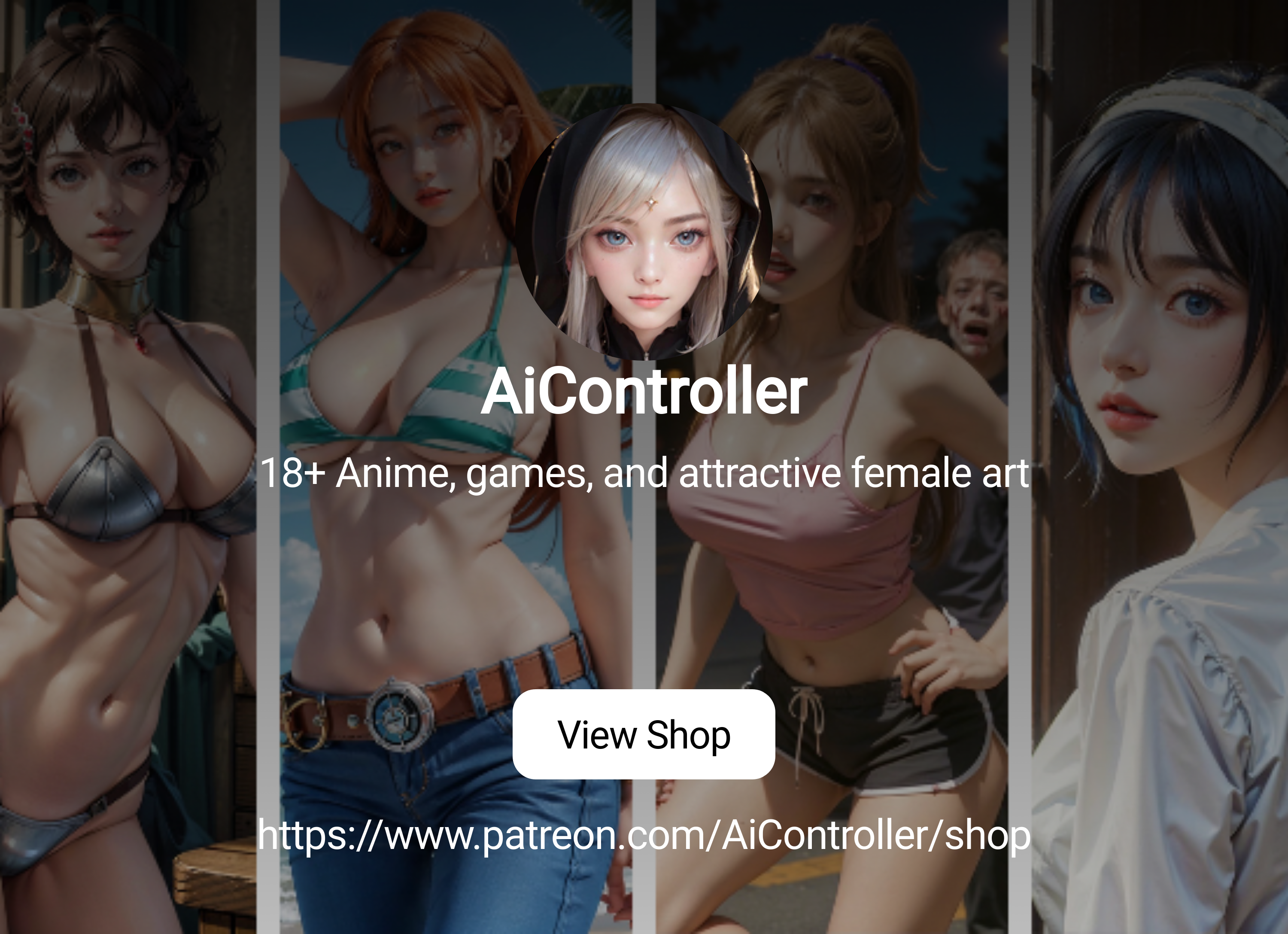 AiController | 18+ Anime, games, and attractive female art | Patreon