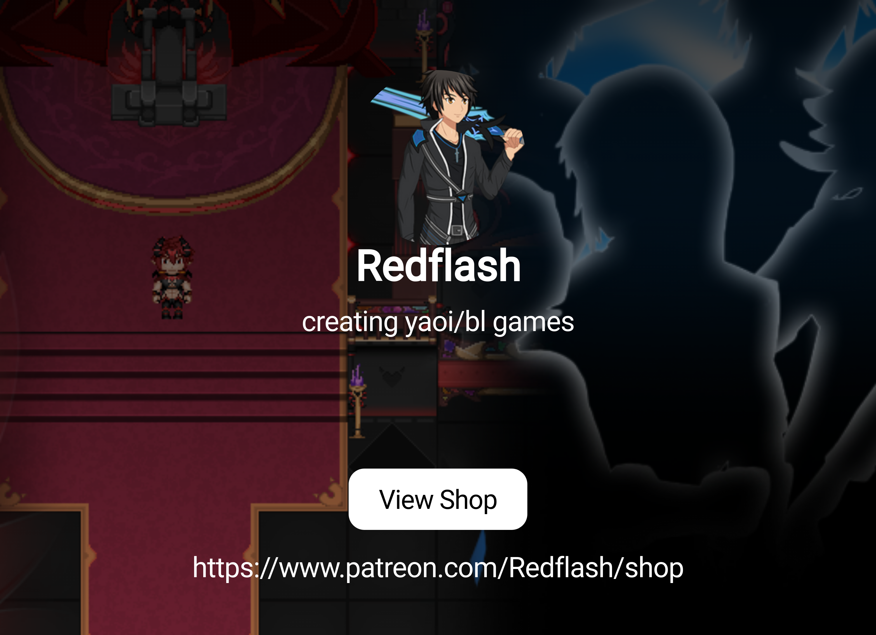 Redflash | creating yaoi/bl games | Patreon