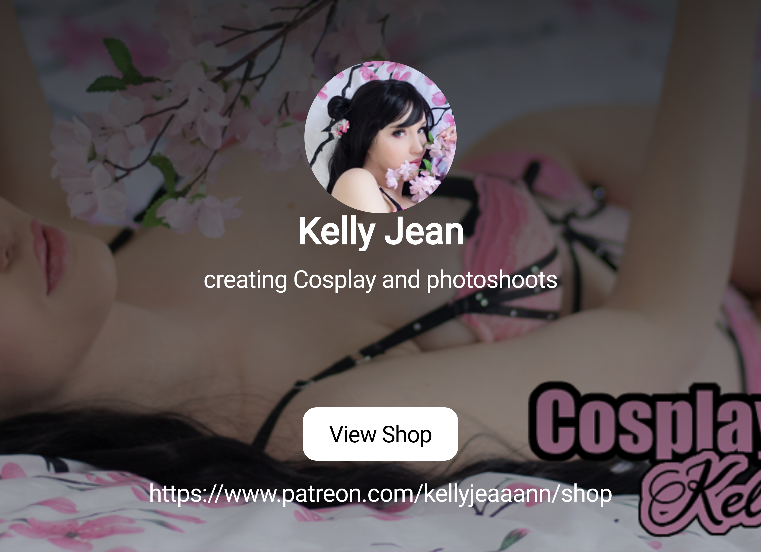 Kelly Jean | creating Cosplay and photoshoots | Patreon