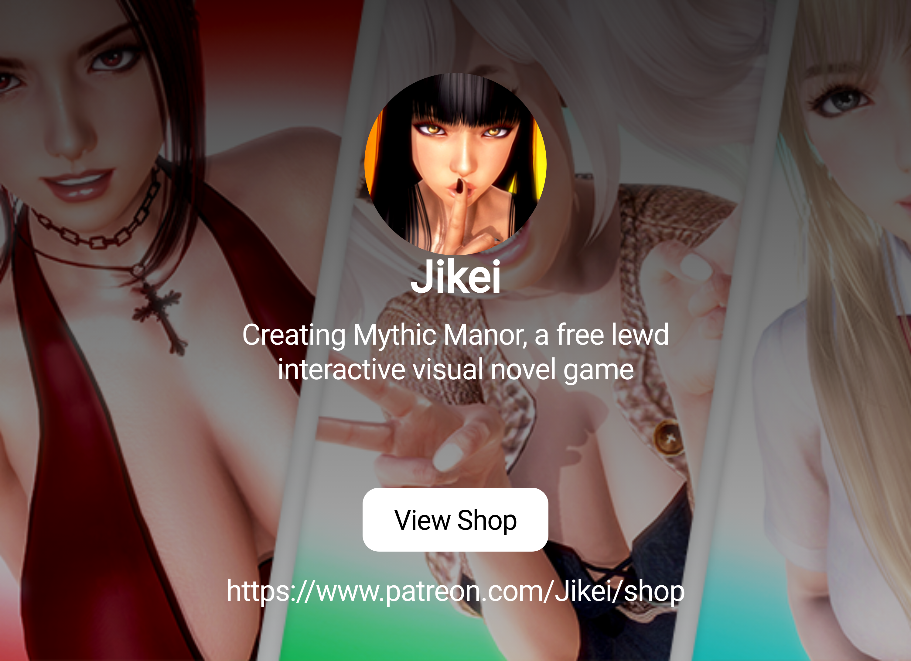 Jikei | Creating Mythic Manor, a free lewd interactive visual novel game |  Patreon