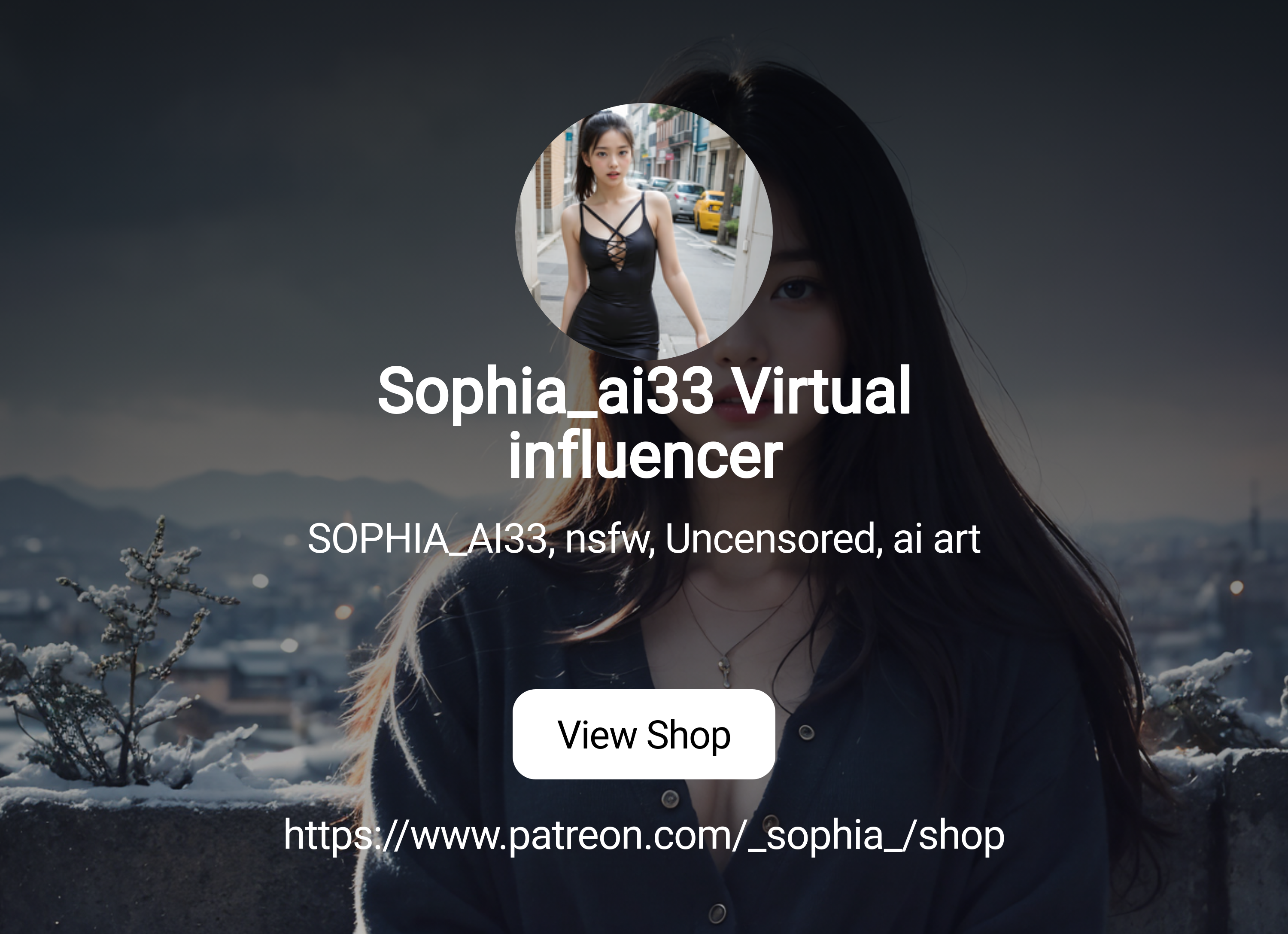 Virtual influencer Sophia | Ai art, sfw, SOPHIA_AI33 | Patreon