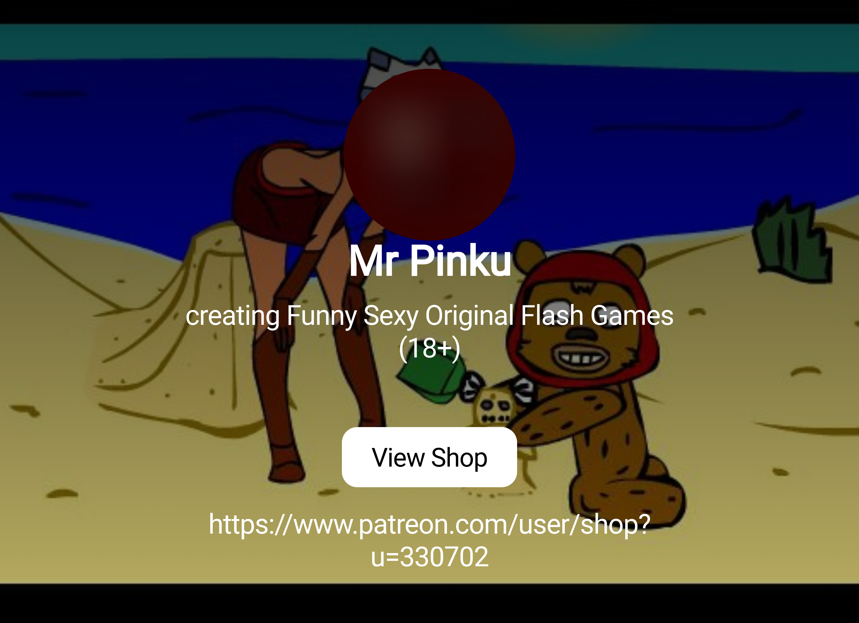 Mr Pinku | creating Funny Sexy Original Flash Games (18+) | Patreon