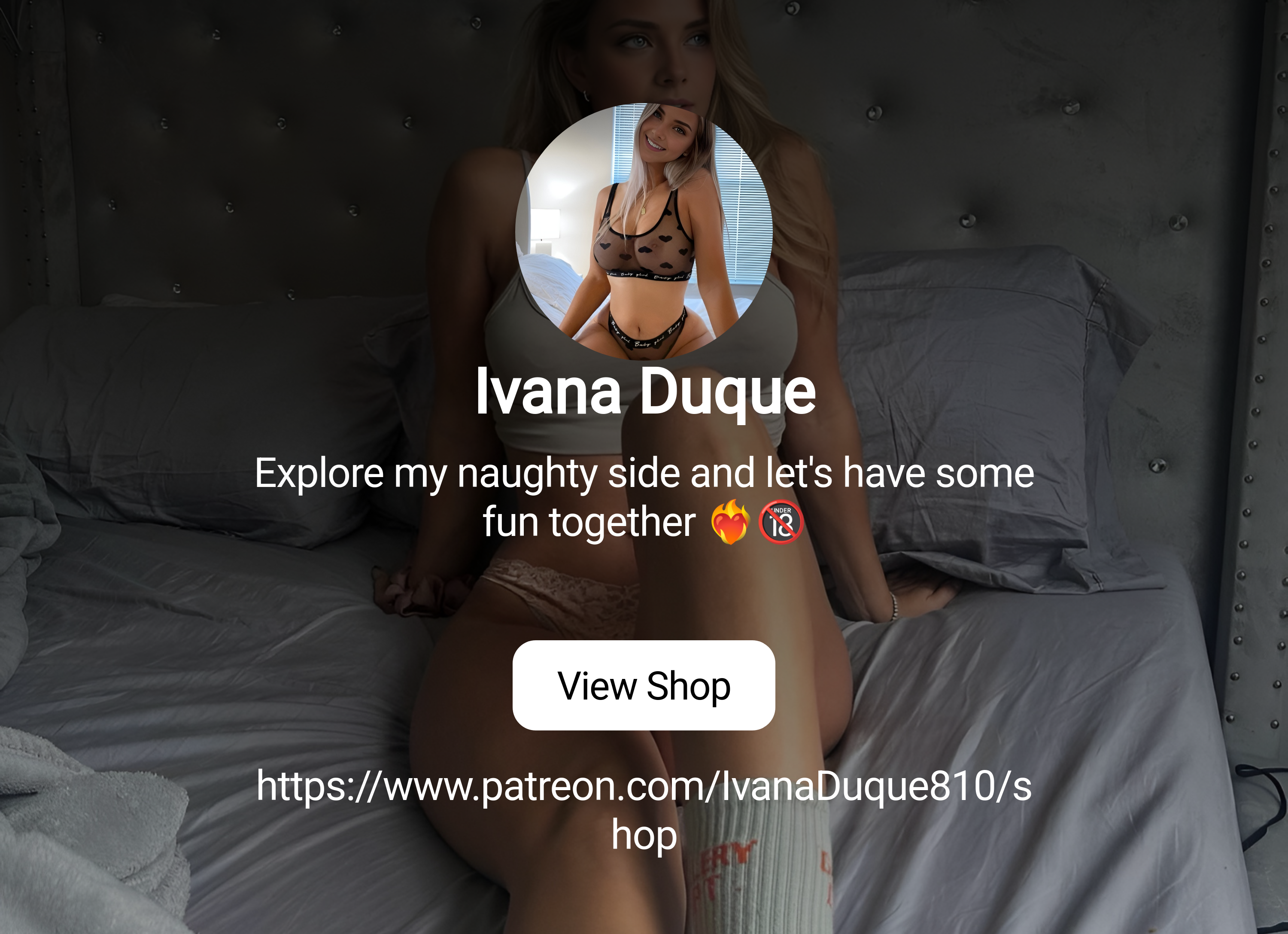 Ivana Duque | Explore my naughty side and lets have some fun together  ❤️‍🔥🔞 | Patreon