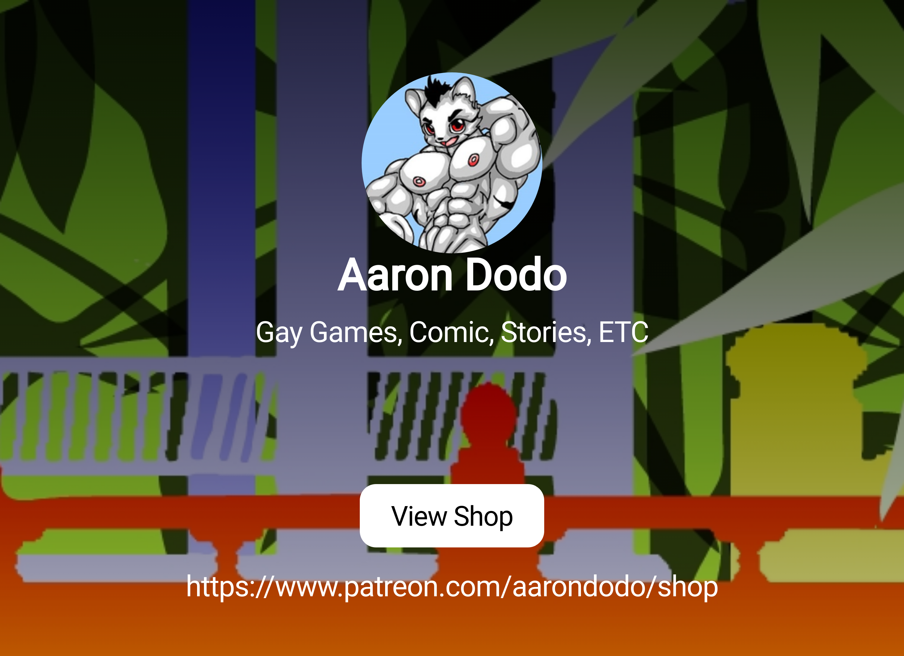 Aaron Dodo | creating Adult gay games, comic, stories, videos, etc | Patreon