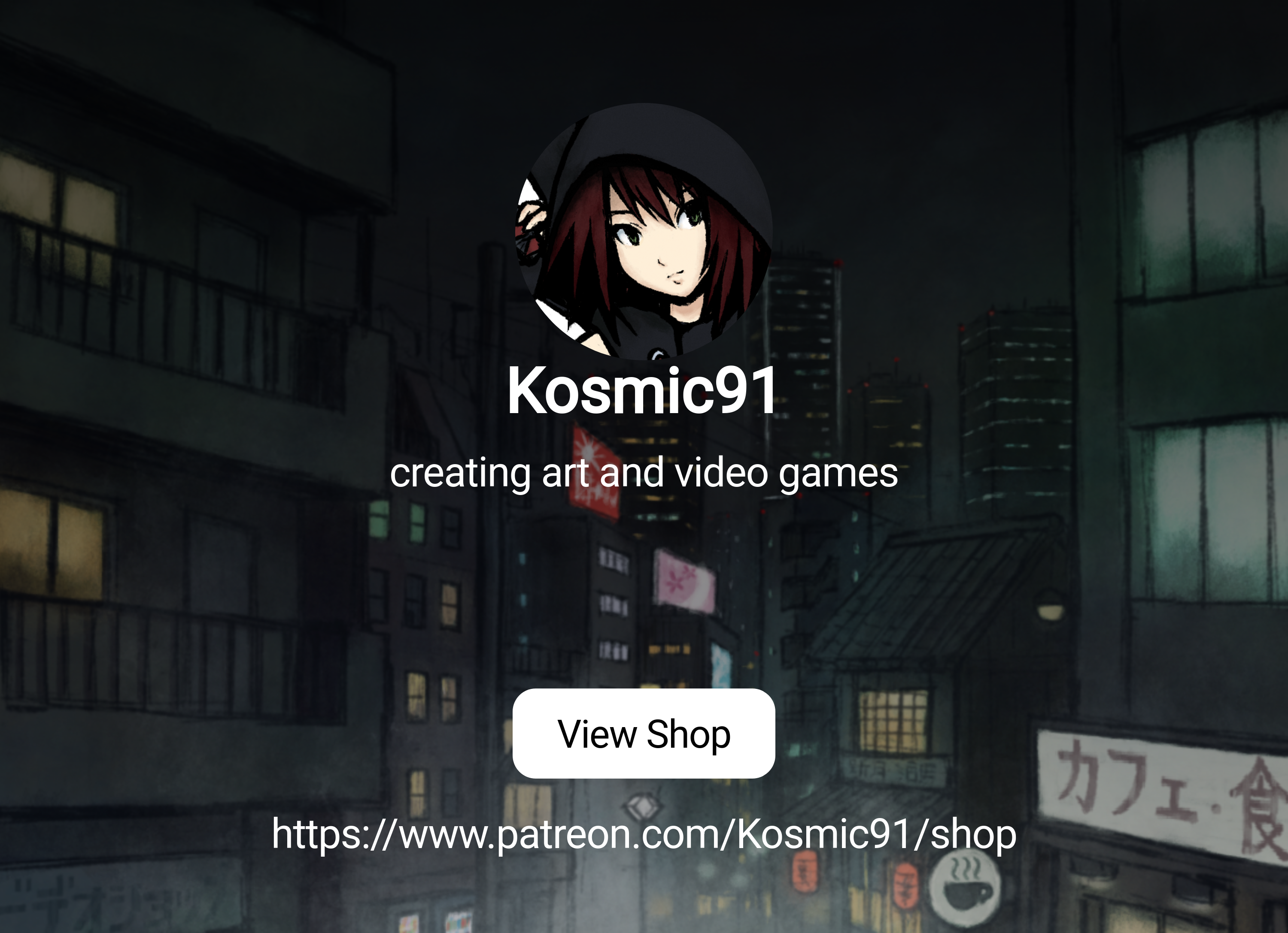 Kosmic91 | creating art and video games | Patreon