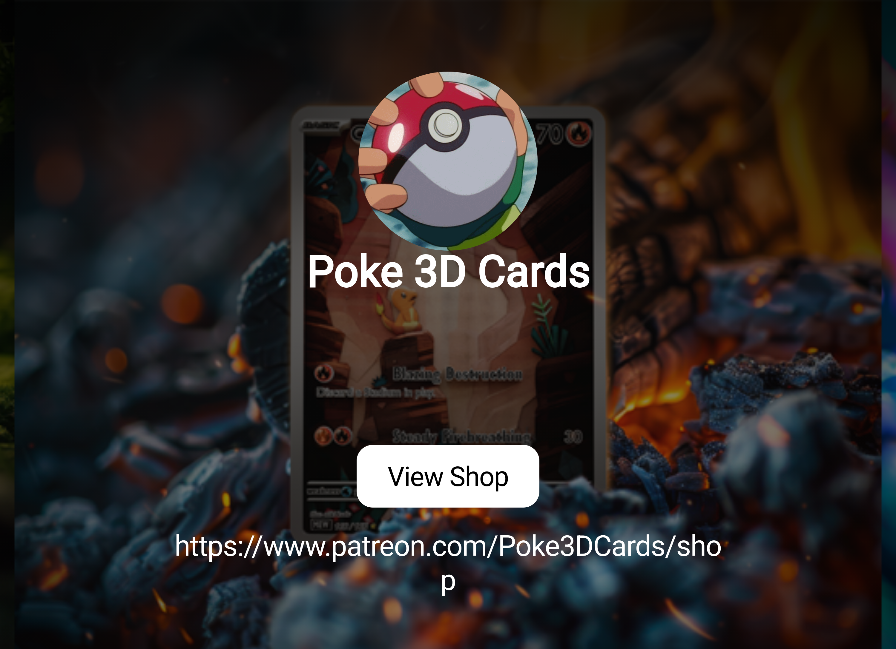 3d cards pokemon Mew - 3D Printed Pokemon Card Wall Hanger | Fan Art | Pokemon TCG main image 0