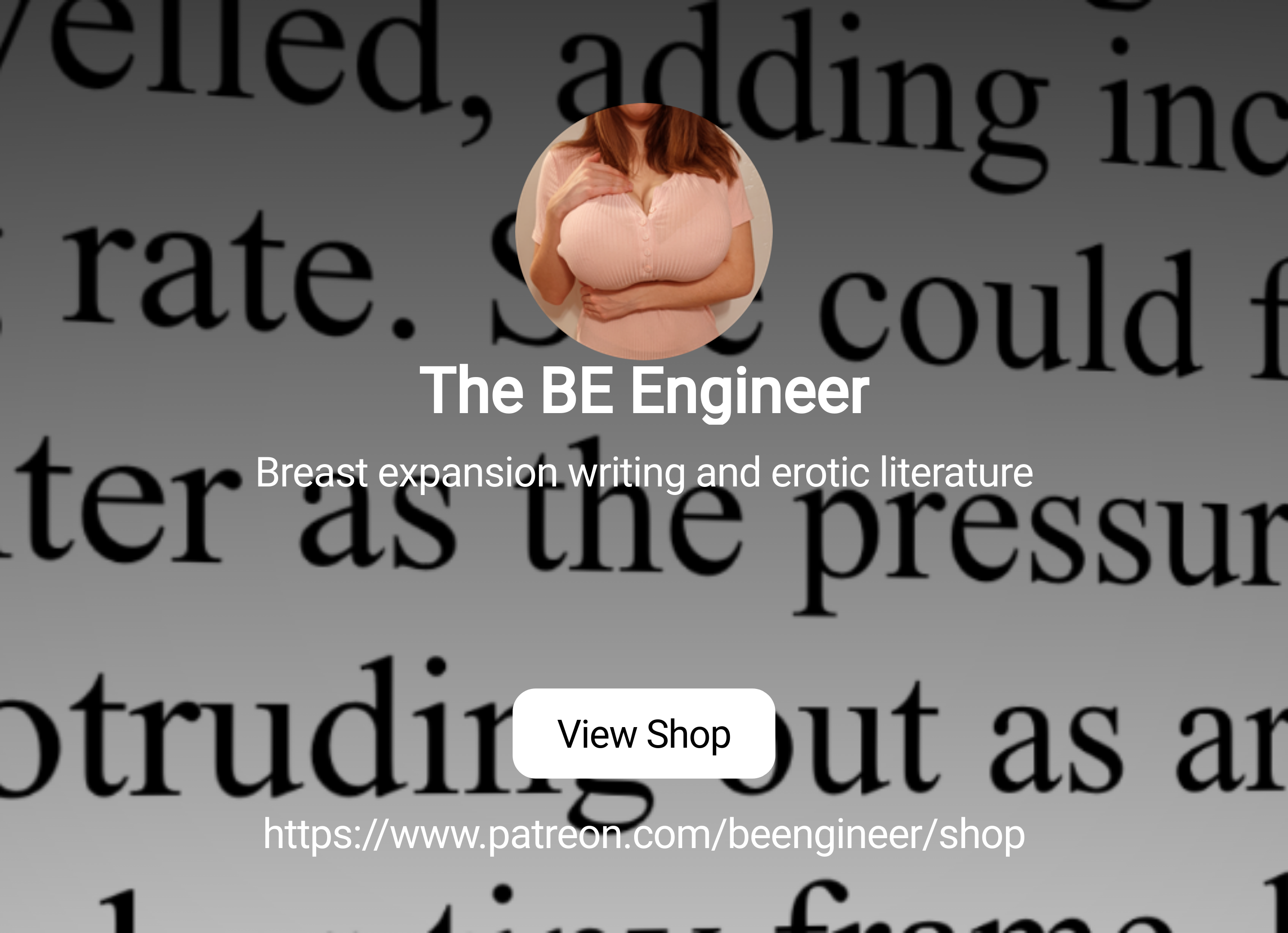 The BE Engineer | Breast expansion writing and erotic literature | Patreon