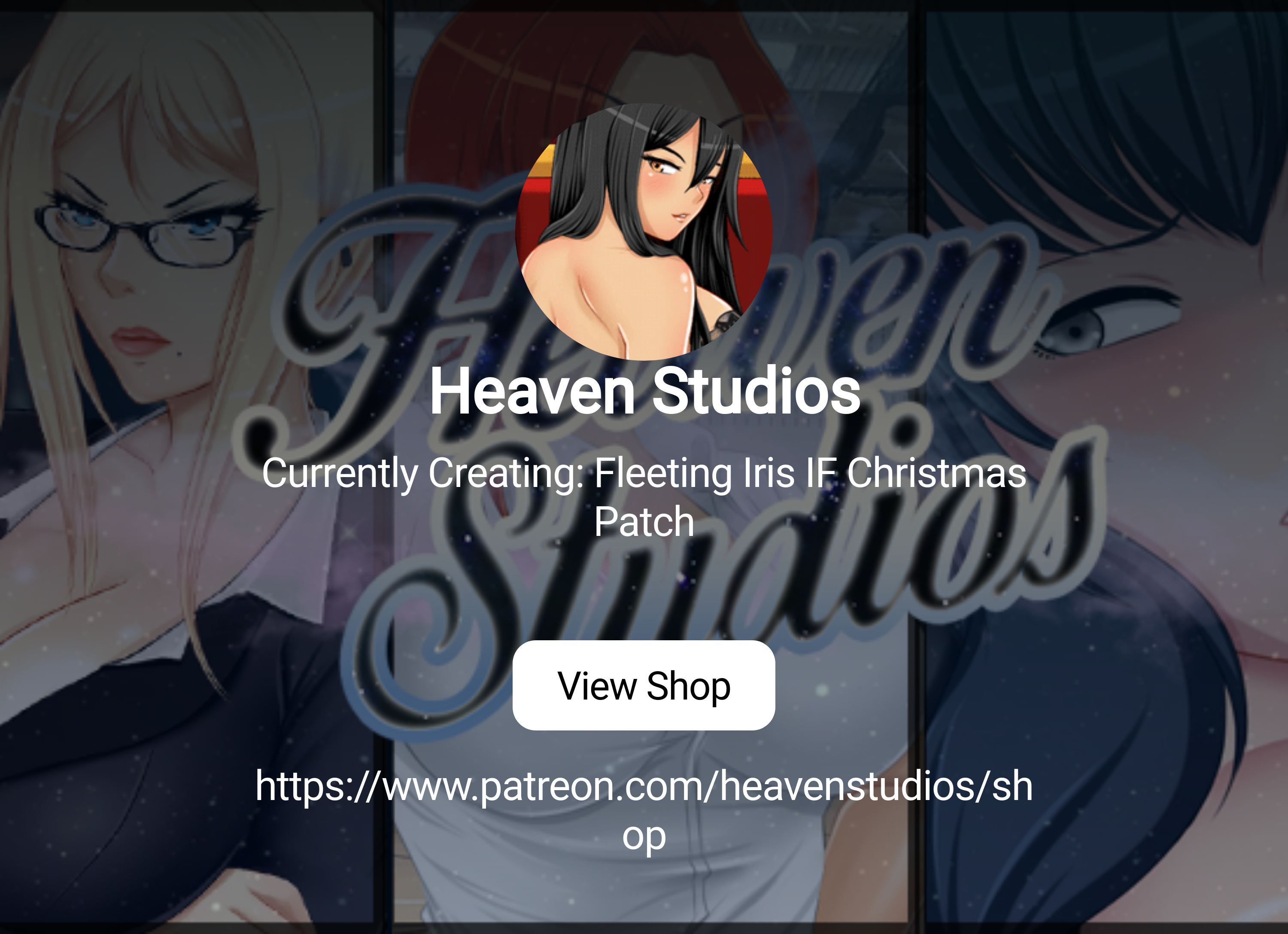 Heaven Studios | Currently Creating: Fleeting Iris IF Christmas Patch |  Patreon